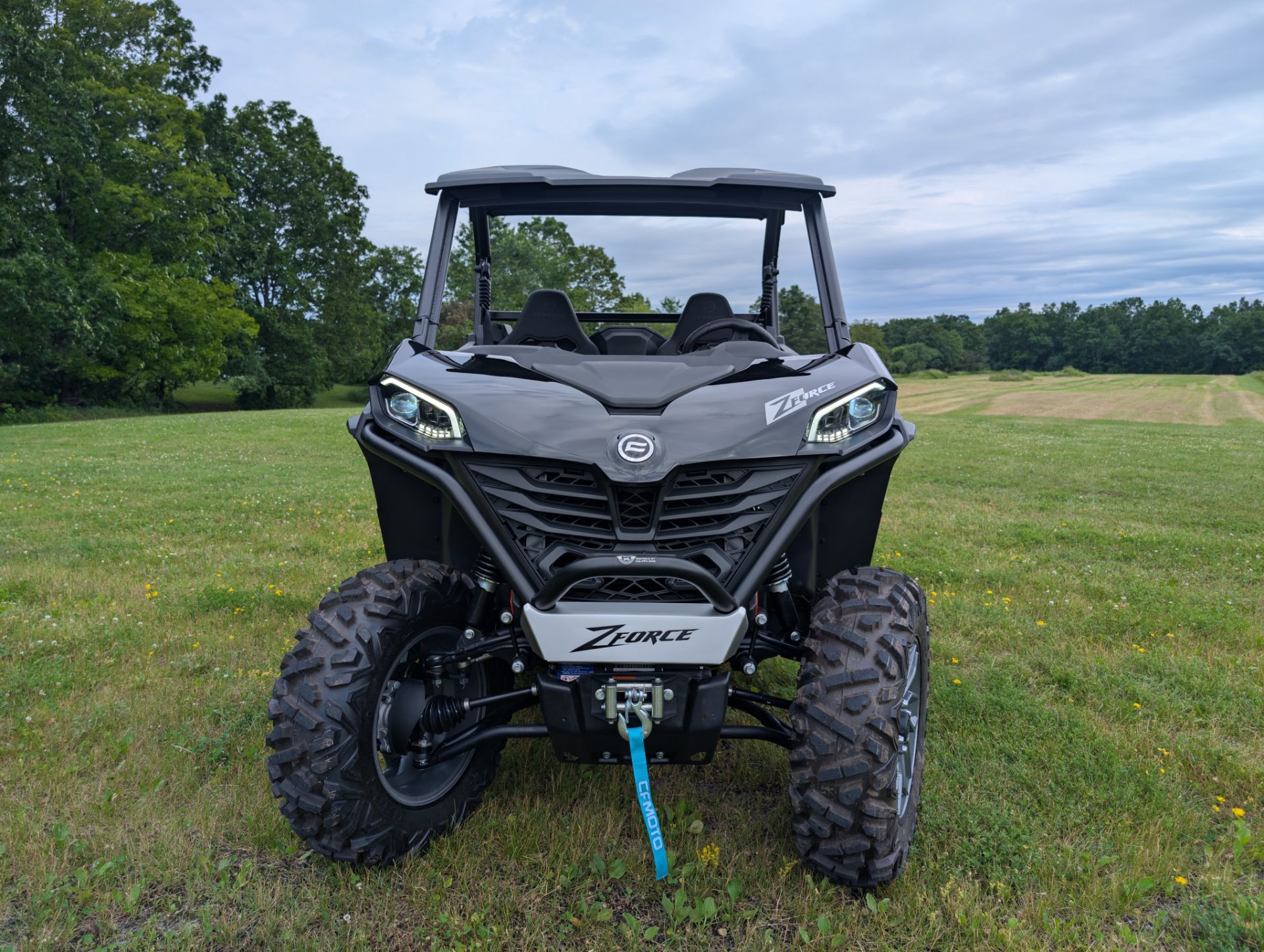 New 2025 CFMOTO ZForce 800 Trail Nebula Black | Utility Vehicles