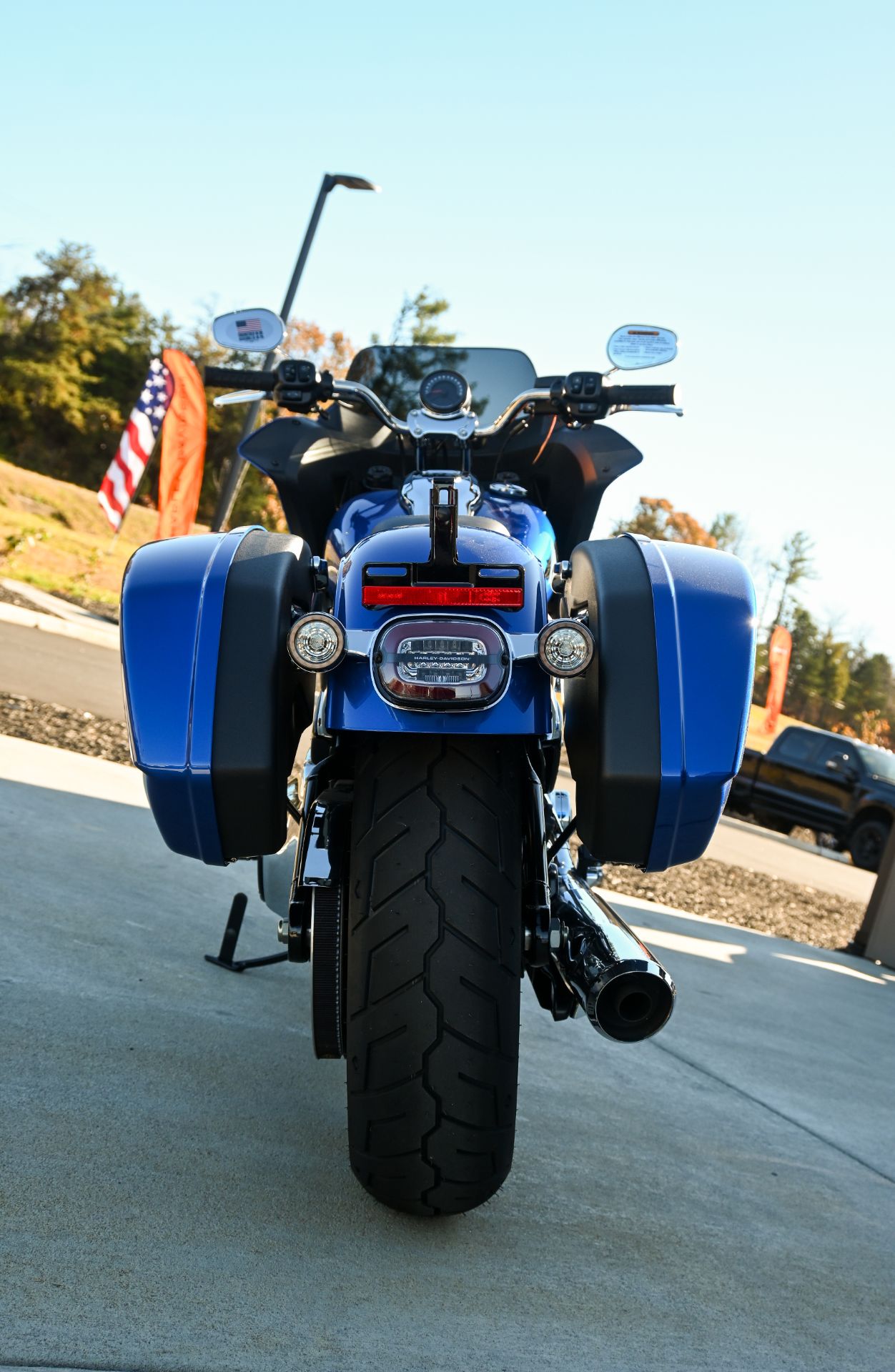 New 2025 Harley-Davidson Low Rider® ST Blue Burst (Chrome Finish