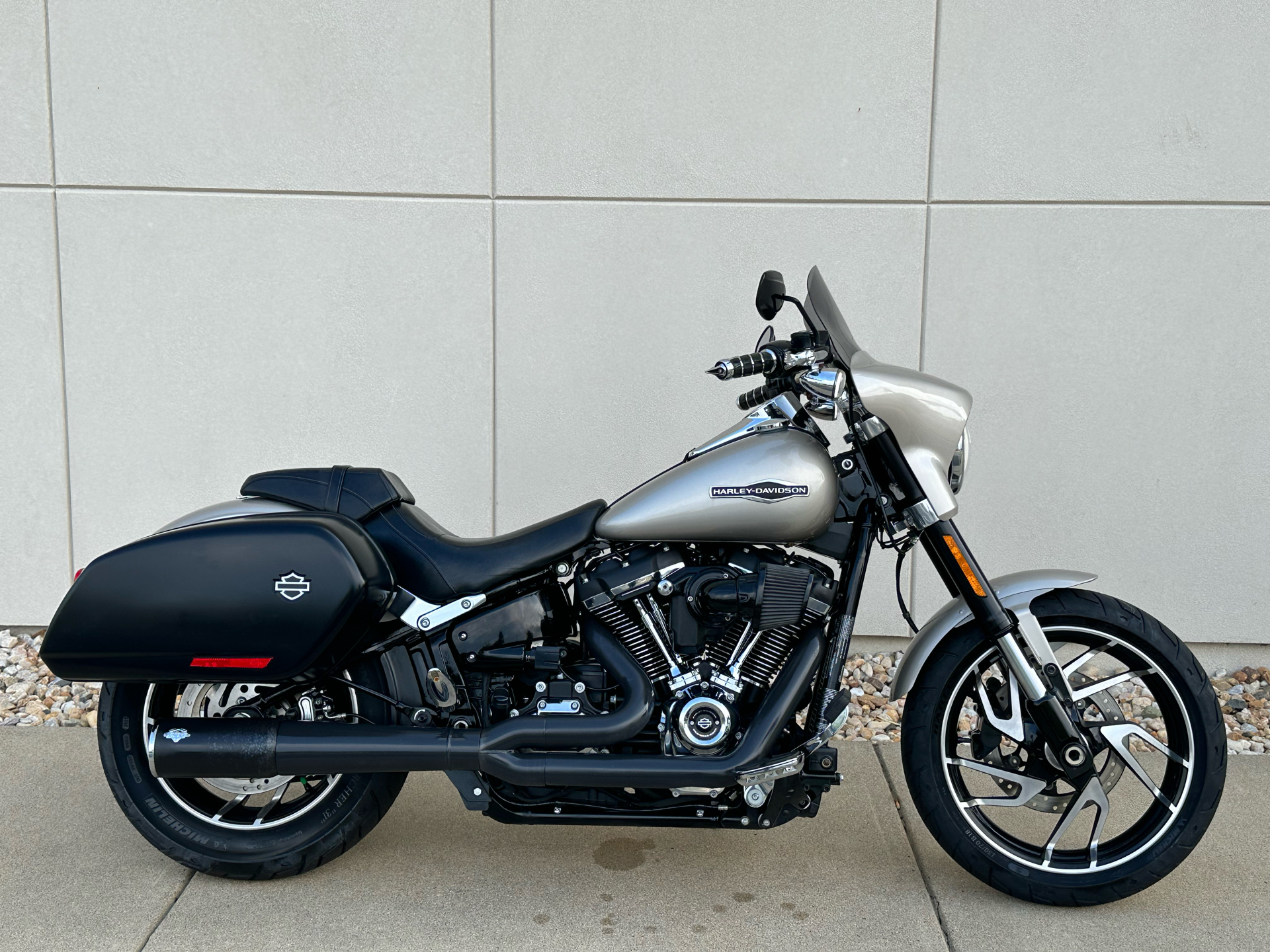 Used 2018 Harley-Davidson Sport Glide® Silver Fortune