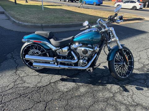 New 2026 Harley-Davidson Breakout® Teal Thunder | Motorcycles in