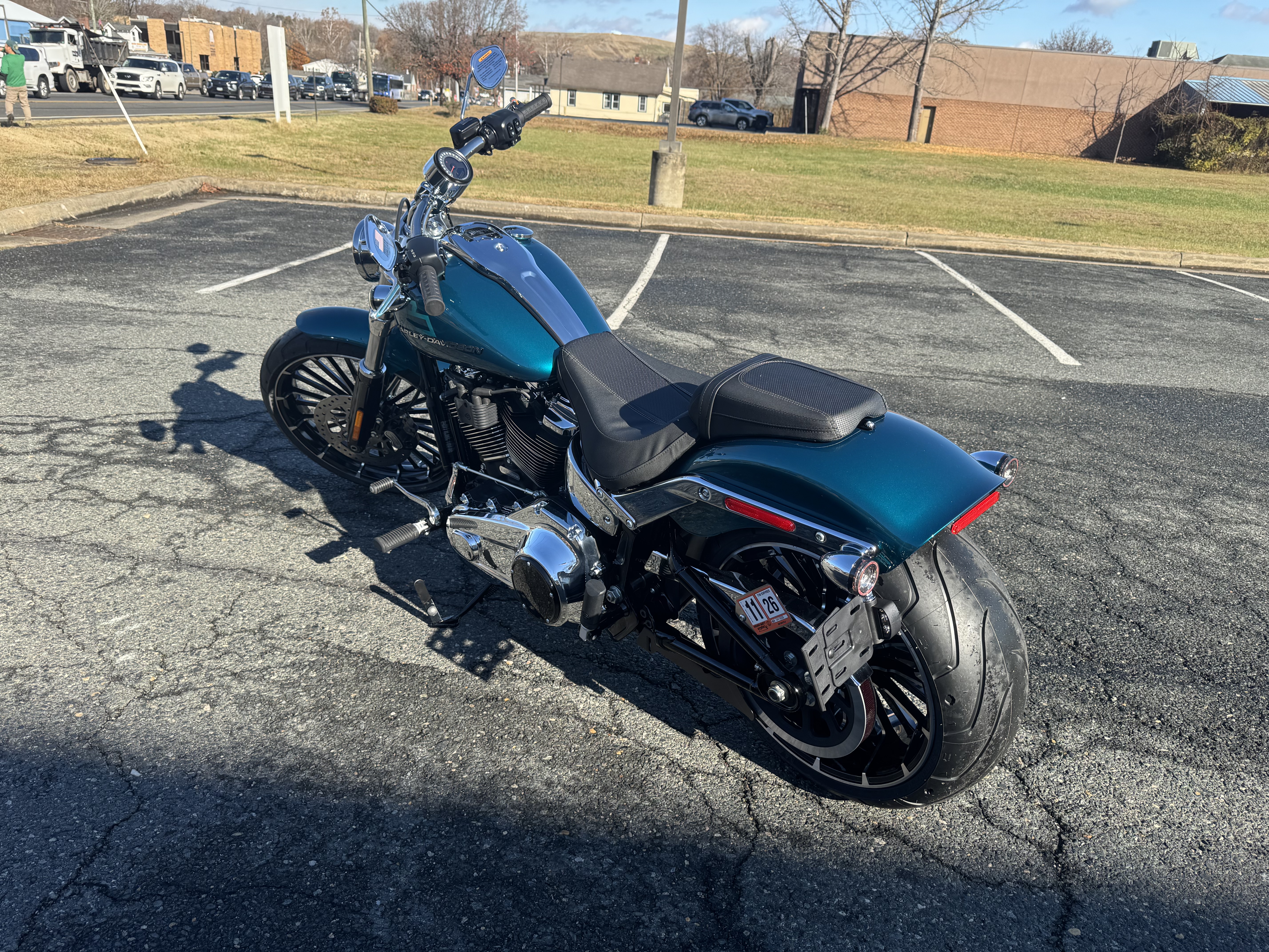 New 2026 Harley-Davidson Breakout® Teal Thunder | Motorcycles in 