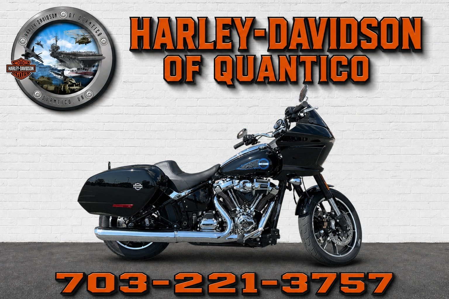 New 2025 Harley-Davidson Low Rider® ST Vivid Black (Chrome Finish