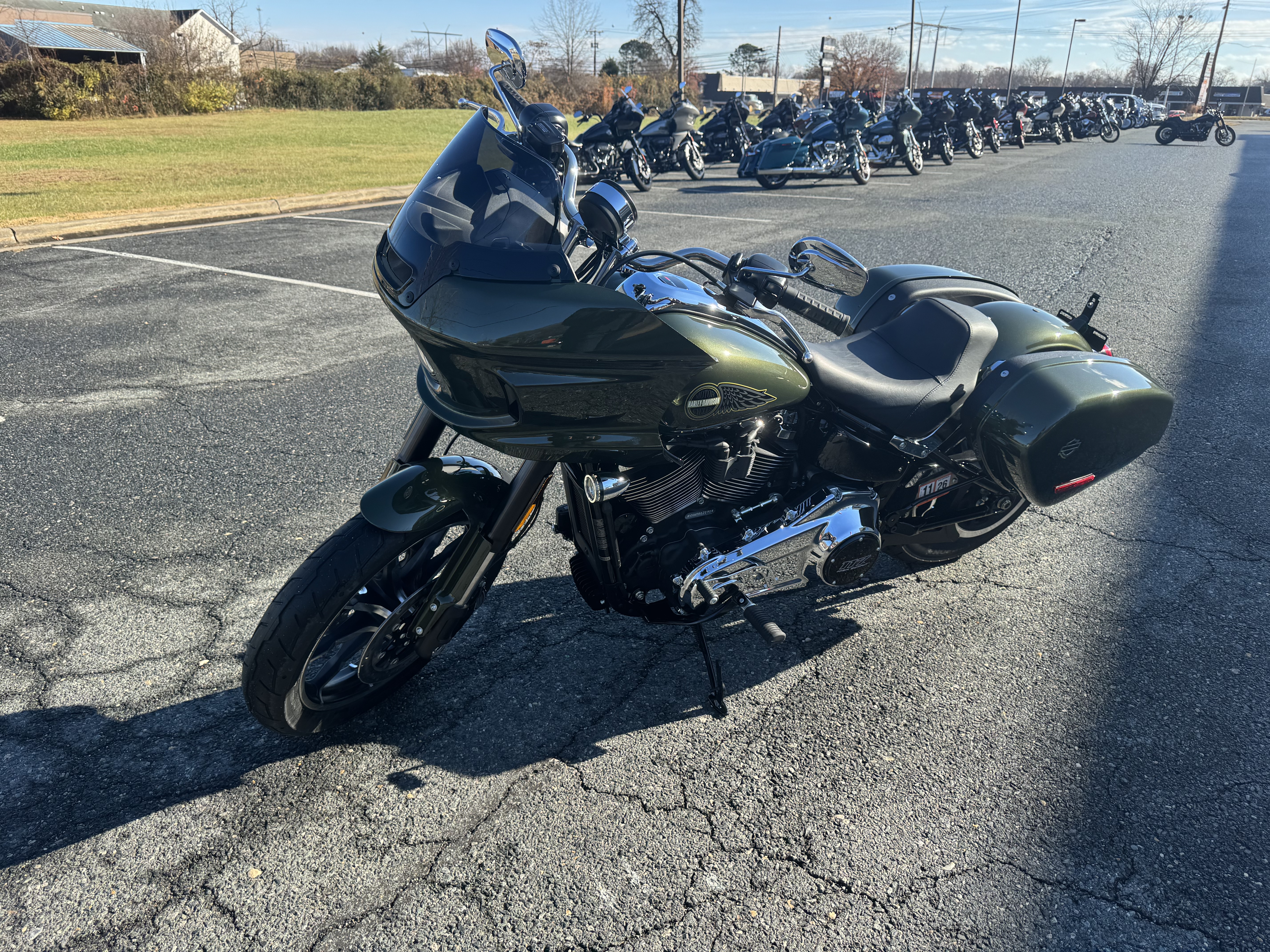 New 2026 Harley-Davidson Low Rider® ST Olive Steel Metallic