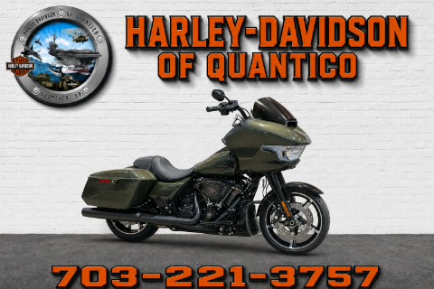New 2026 Harley-Davidson Road Glide® Olive Steel Metallic / Vivid