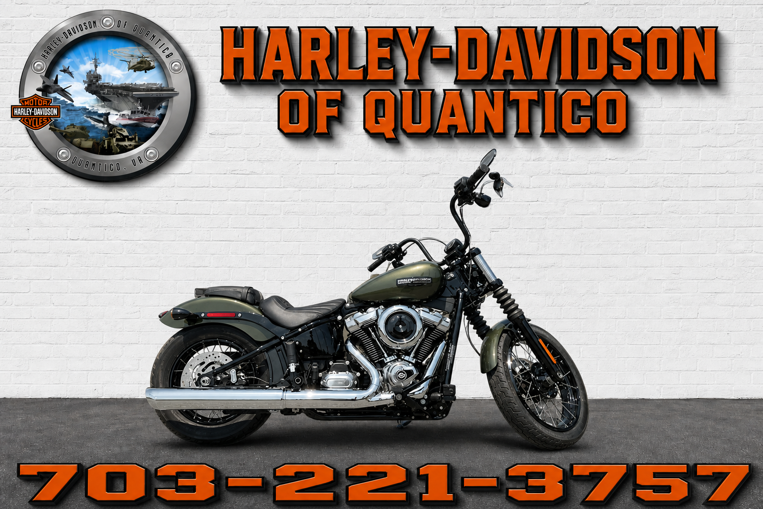 New 2026 Harley-Davidson Street Bob® Olive Steel Metallic Chrome