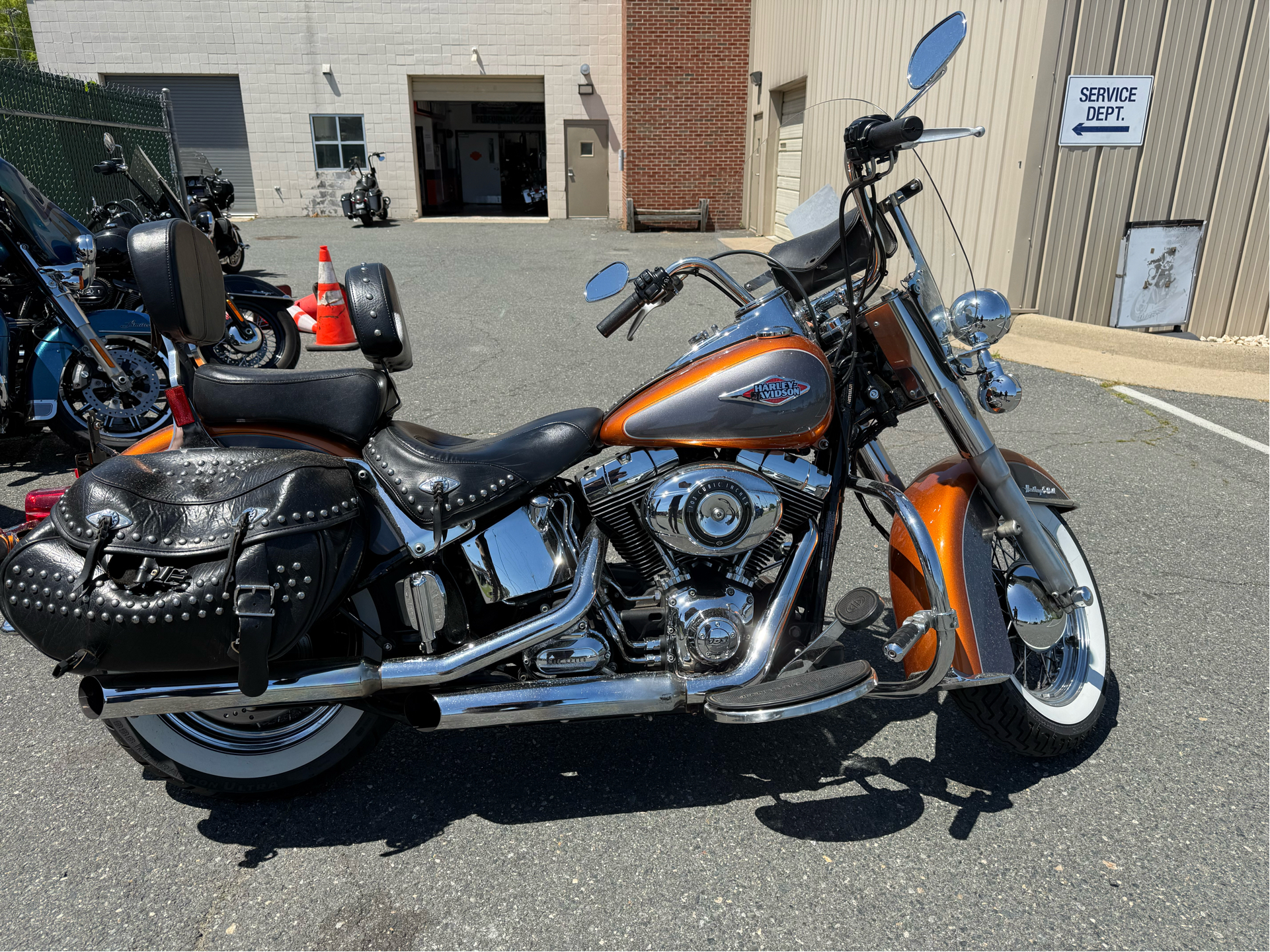 Used 2015 Harley-Davidson Heritage Softail® Classic Amber Whiskey - Main Image