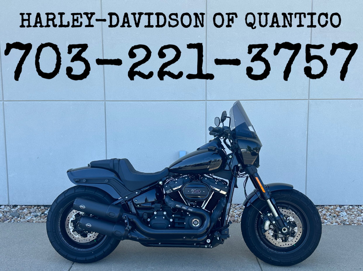 Used 2021 Harley-Davidson FAT BOB 114 VIVID BLACK