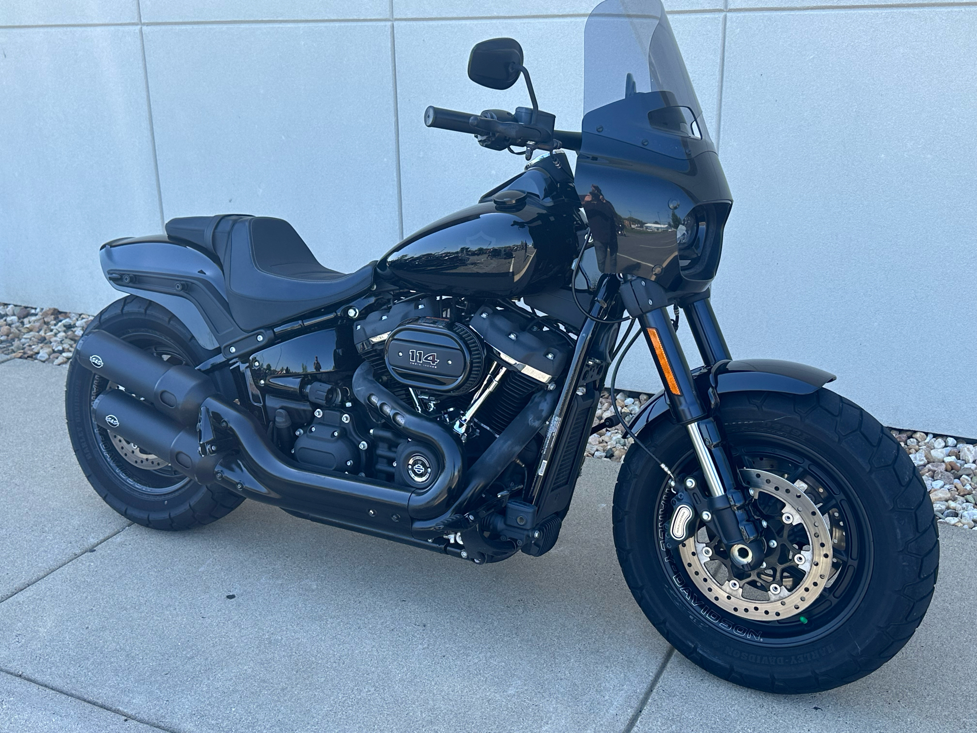 Used 2021 Harley-Davidson FAT BOB 114 VIVID BLACK