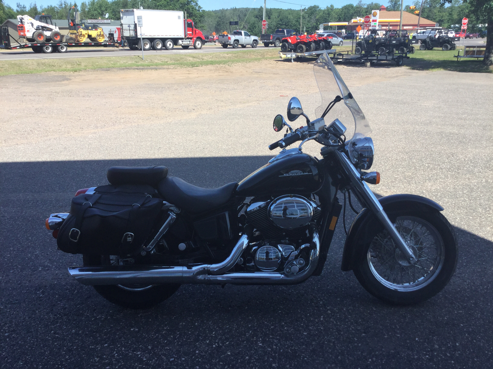 2000 Model Shadow Used 2000 Honda Shadow Aero | Motorcycles in Marquette MI | HON201040 Black