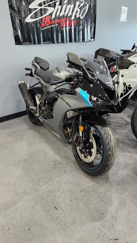 Nです 2025 Kawasaki Ninja ZX-6R Motorcycles Athens Ohio ZX636KSFAL