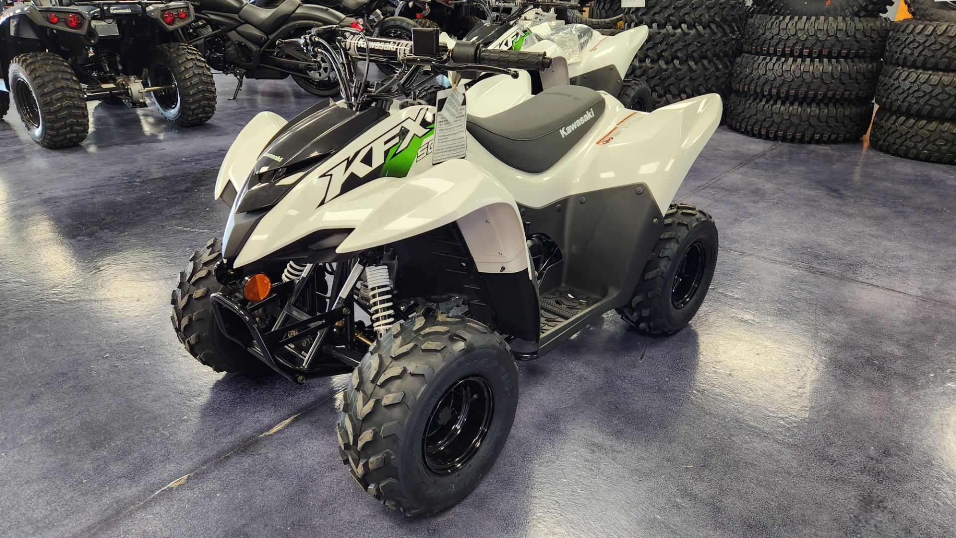 New 2026 Kawasaki KFX 50, Gallipolis OH | Specs, Price, Photos
