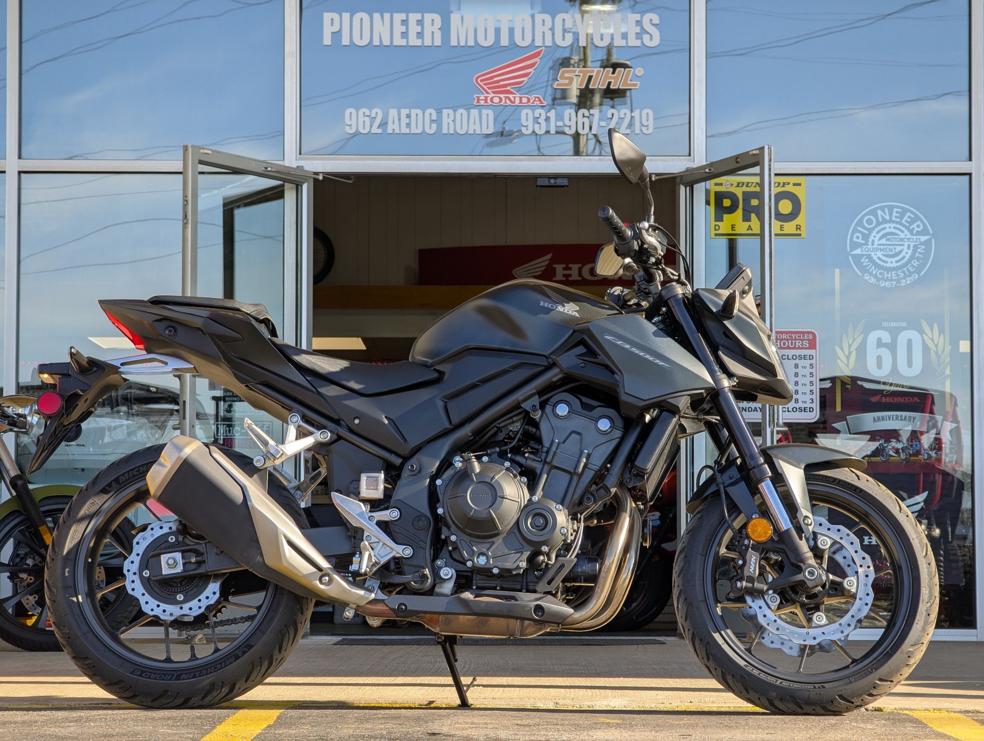 New 2025 Honda CB500F ABS | Motorcycles in Winchester TN | 011425