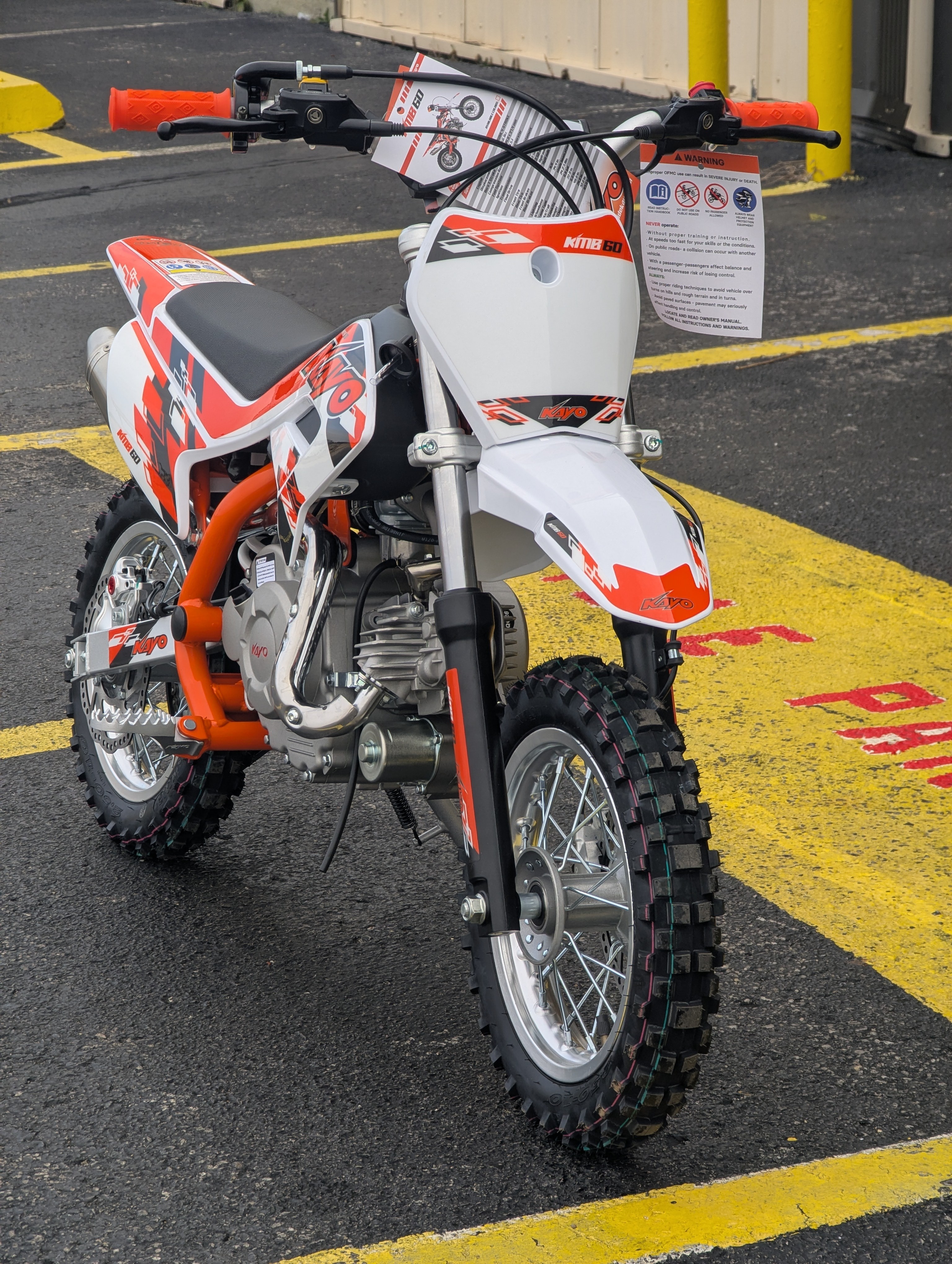 New 2026 Kayo KMB 60 | Motorcycles in Winchester TN | 122025-17 White
