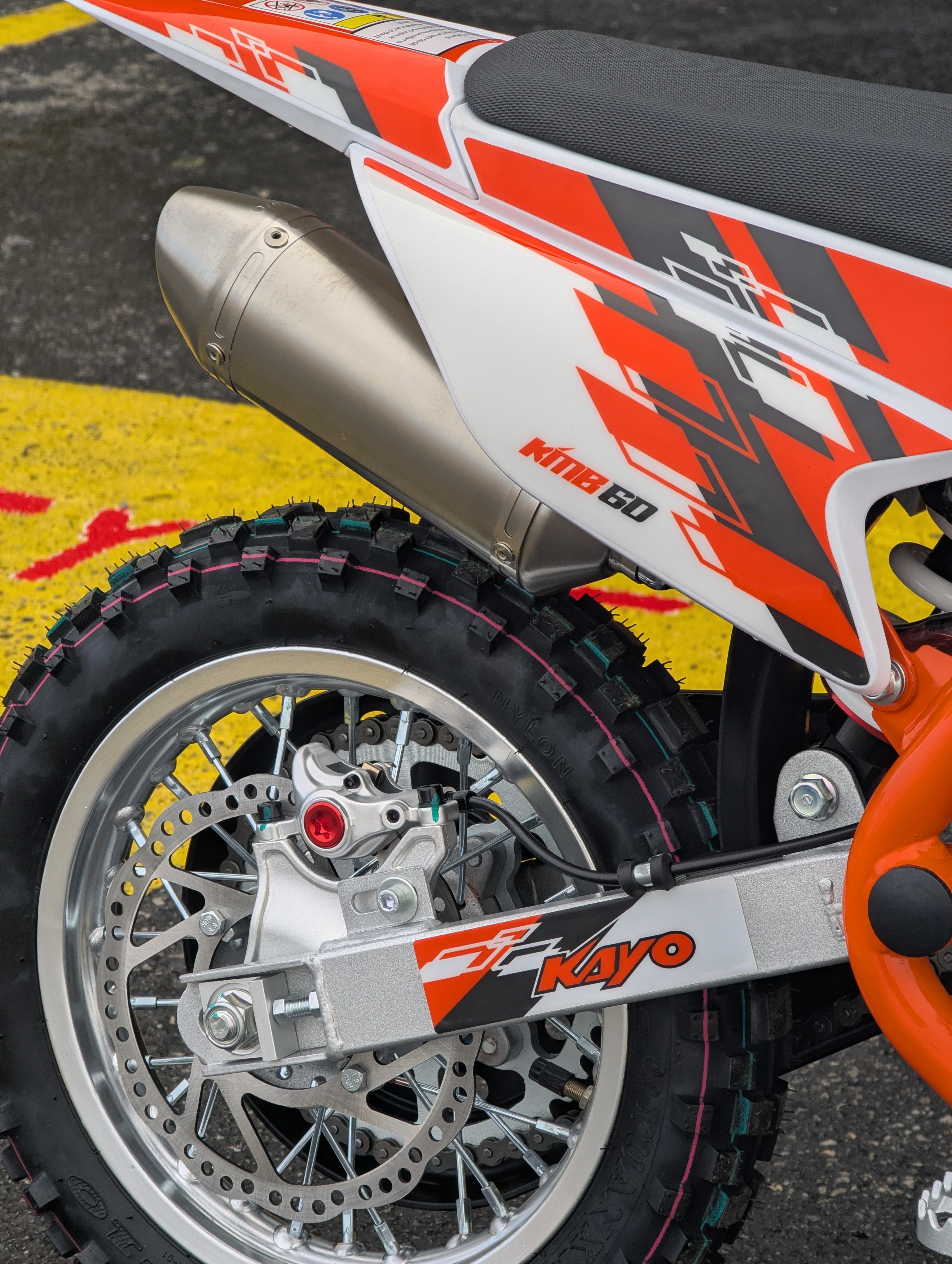 New 2026 Kayo KMB 60 | Motorcycles in Winchester TN | 122025-17 White