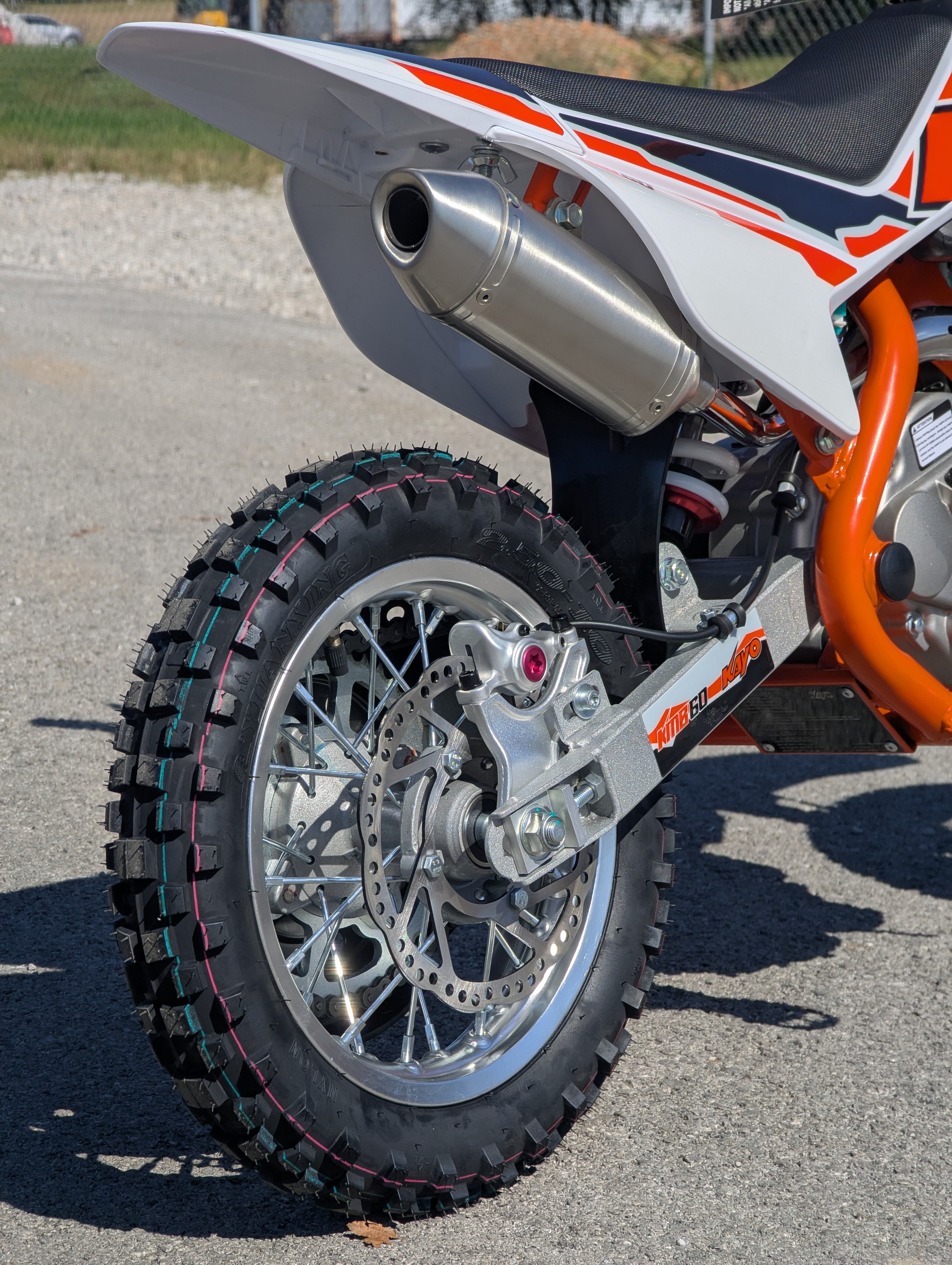 New 2025 Kayo KMB 60 | Motorcycles in Winchester TN | 100125-7 White