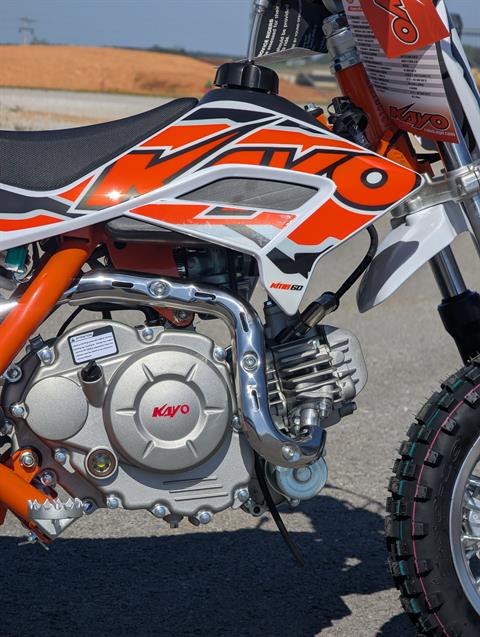 New 2025 Kayo KMB 60 | Motorcycles in Winchester TN | 100125-7 White