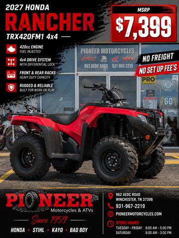 2027 Honda FourTrax Rancher 4x4