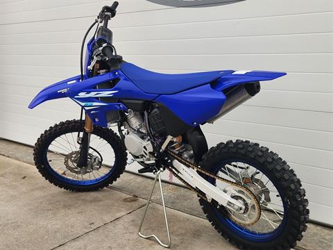 2025 ヤマハYZ85LW ラージホイール　前後リム　新車外し 成長期の子供のためのヤマハYZ85ビッグホイールの構築