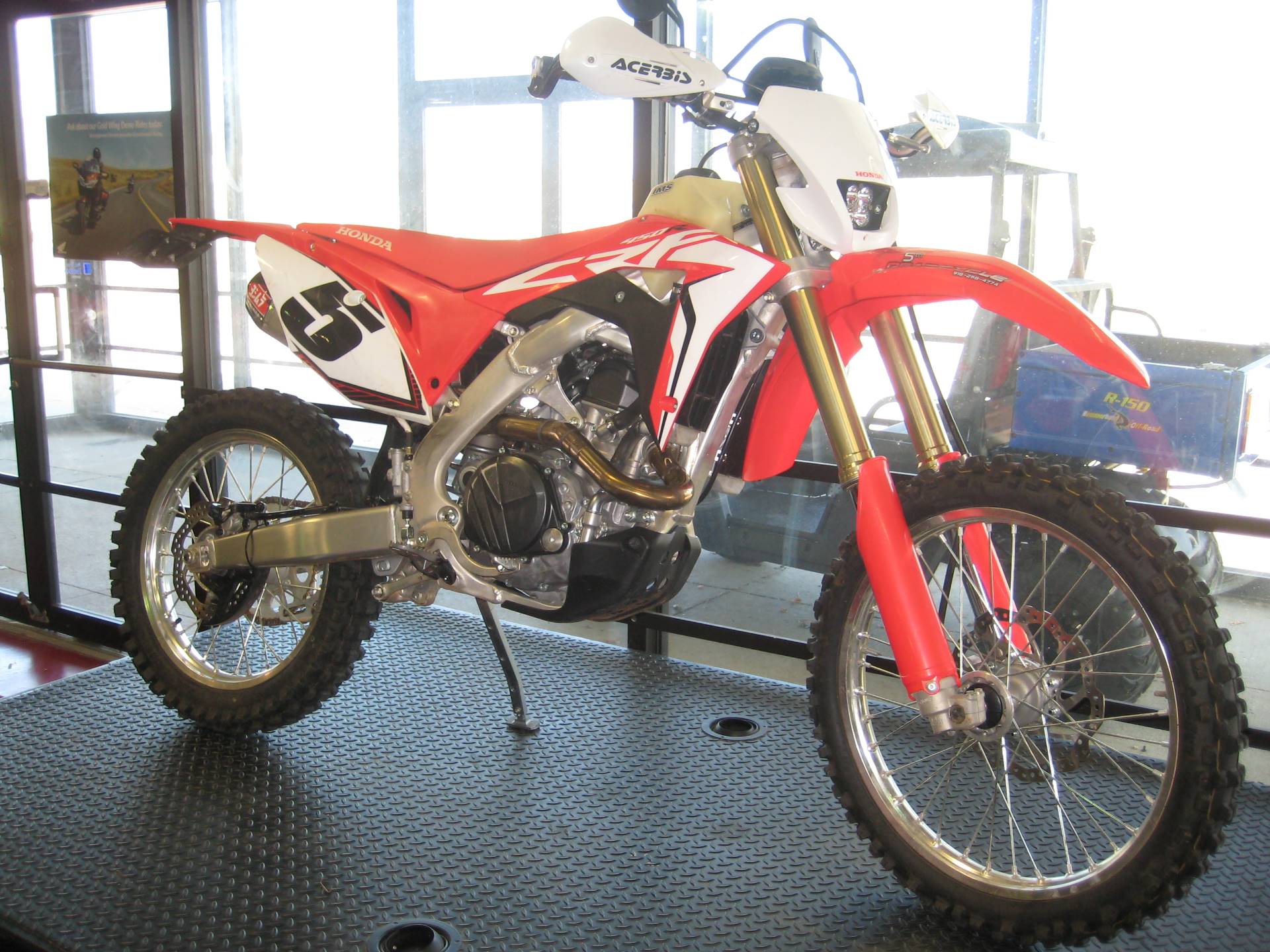 Used 2018 Honda CRF450R Motorcycles in Broken Arrow, OK Outside