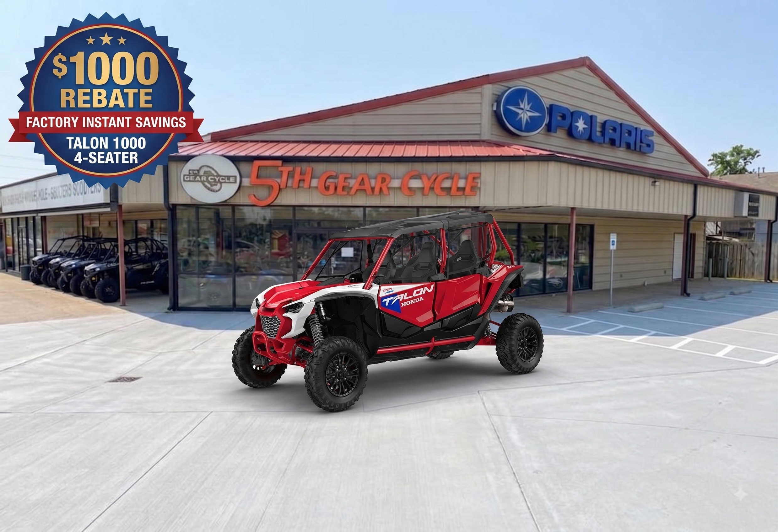 2026 Honda Talon 1000X-4 FOX Live Valve 1