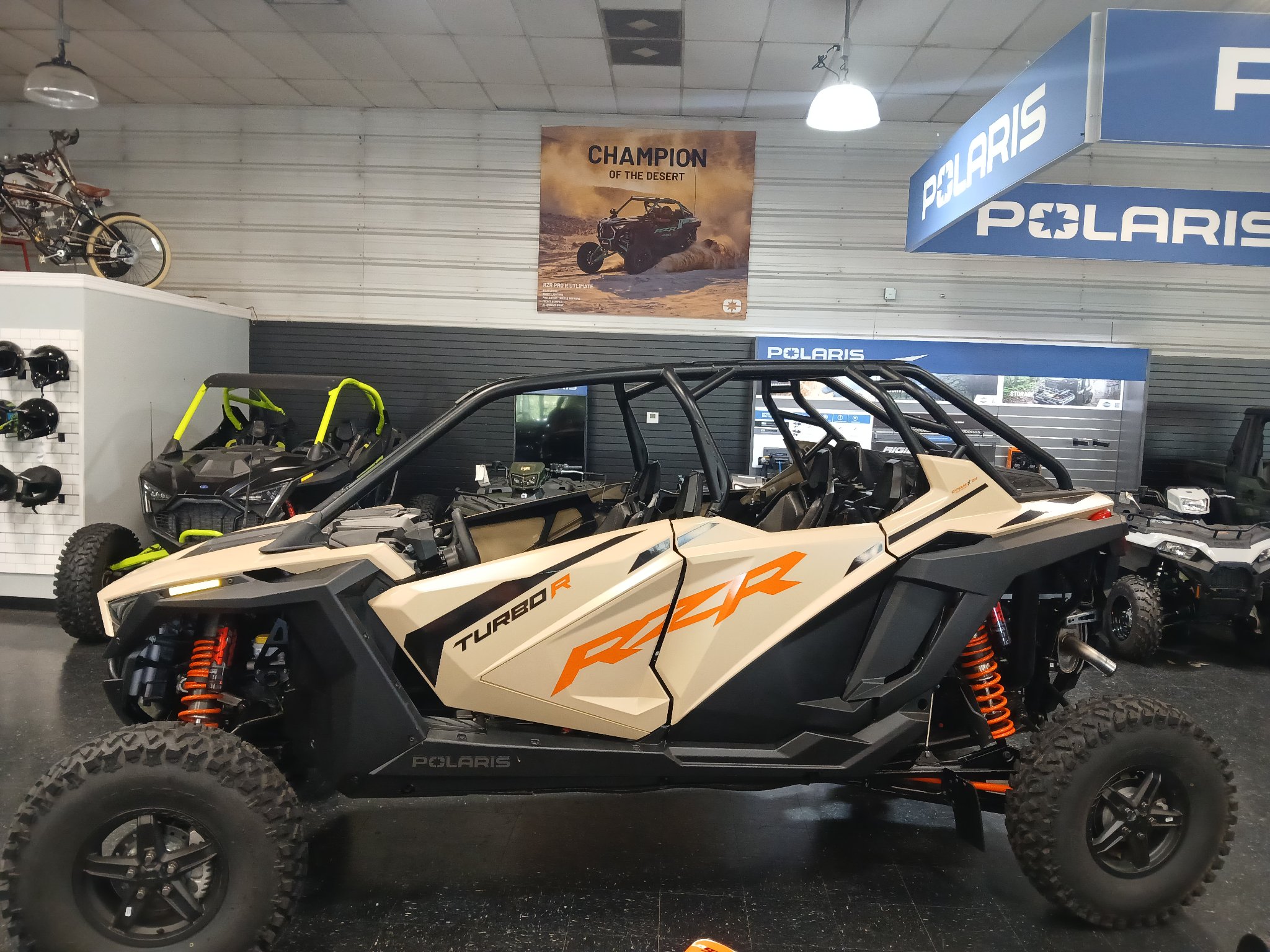 New 2024 Polaris RZR Turbo R 4 Ultimate Utility Vehicles in Broken