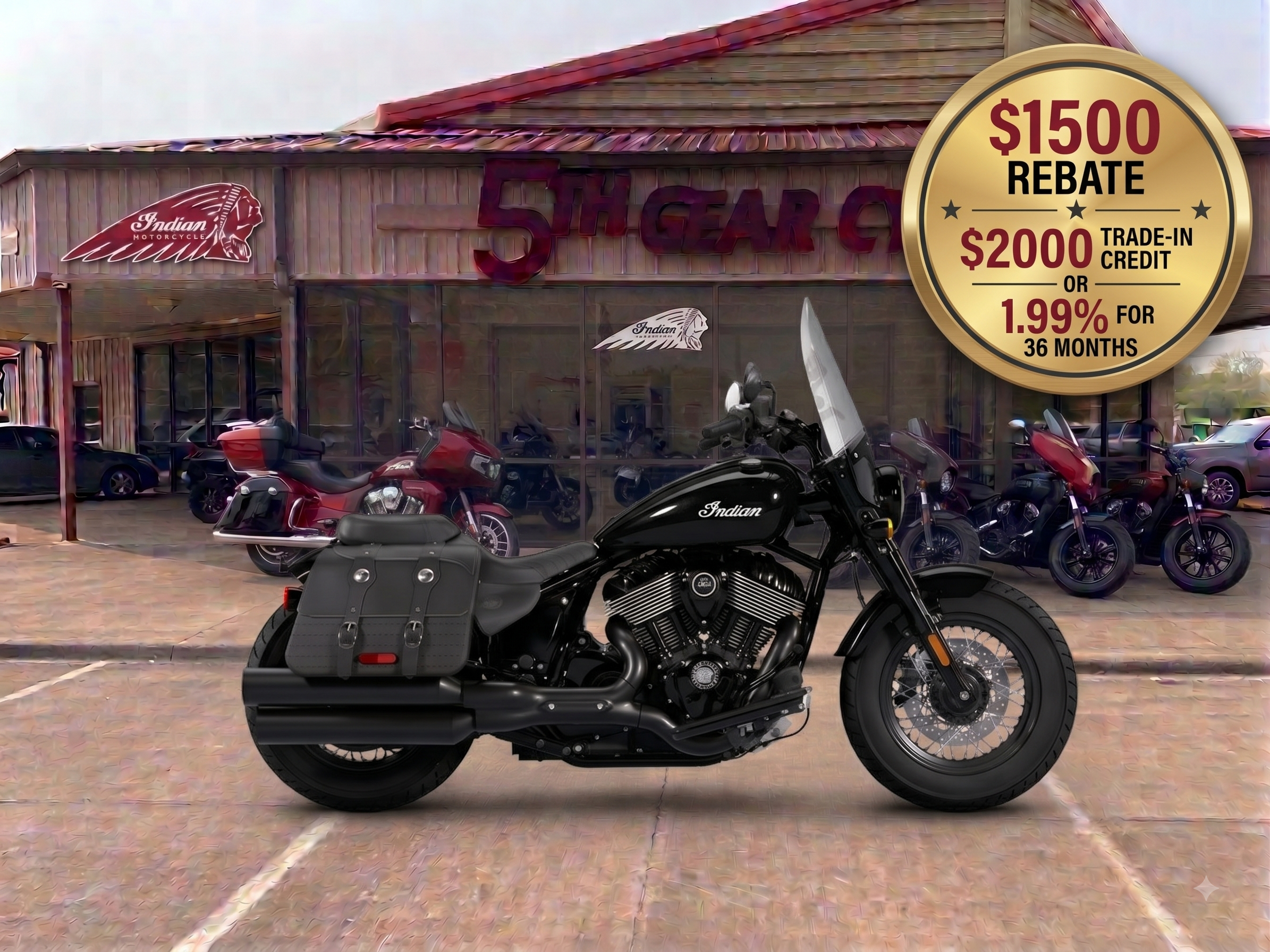 New 2025 Indian Motorcycle Super Chief Dark Horse Motorcycles in