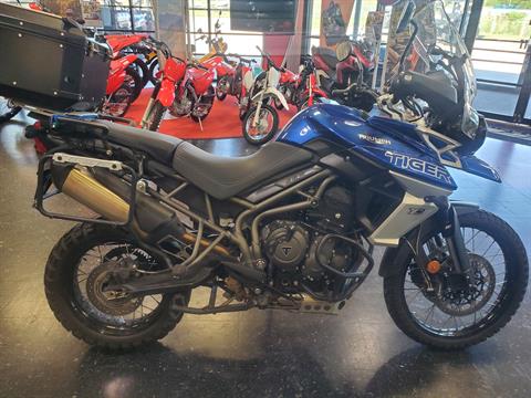 Triumph Tiger 800 Xcx Blue Used 2018 Triumph Tiger 800 XCx