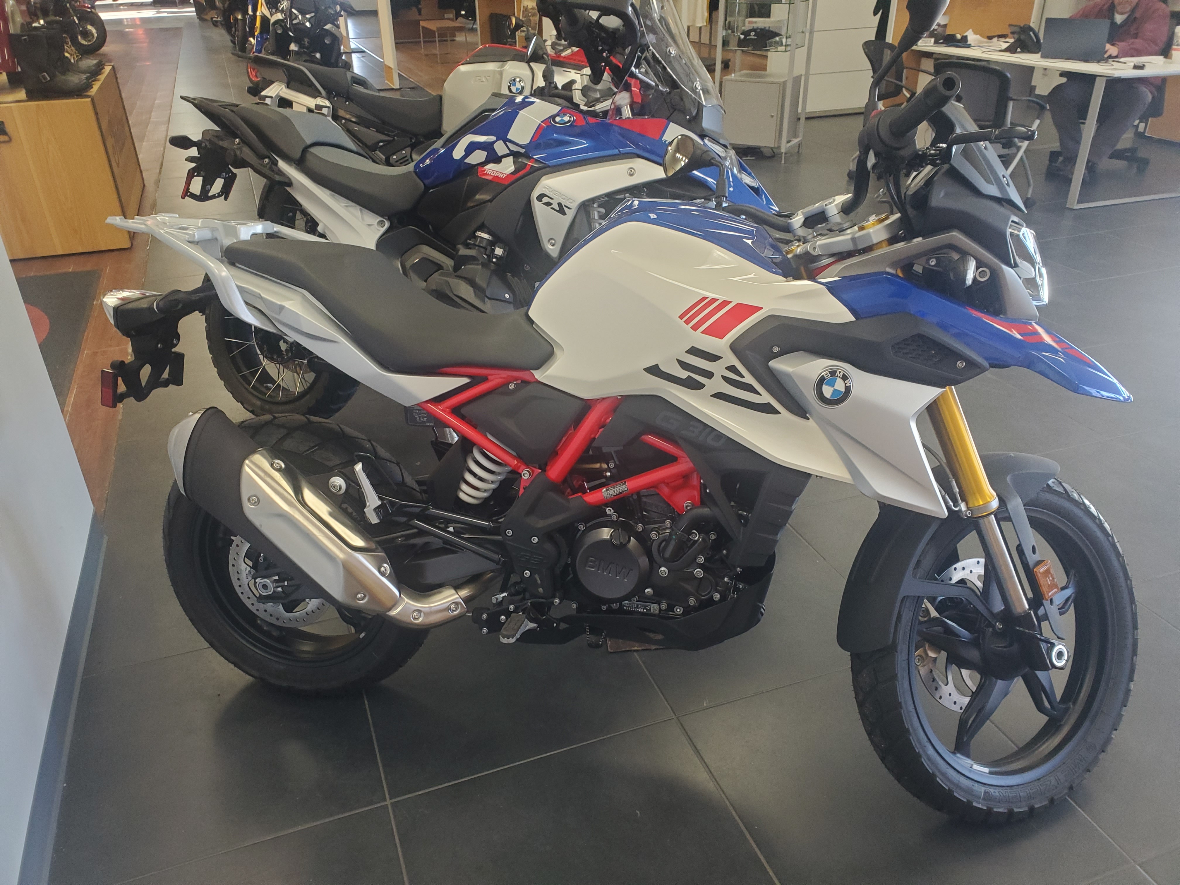 New 2025 BMW G 310 GS Motorcycles in Broken Arrow, OK Outside the 