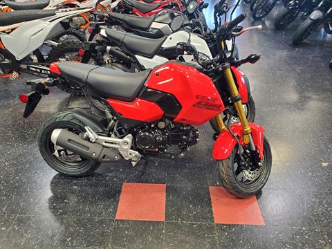 New 2026 Honda Grom Motorcycles in Broken Arrow, OK Outside the