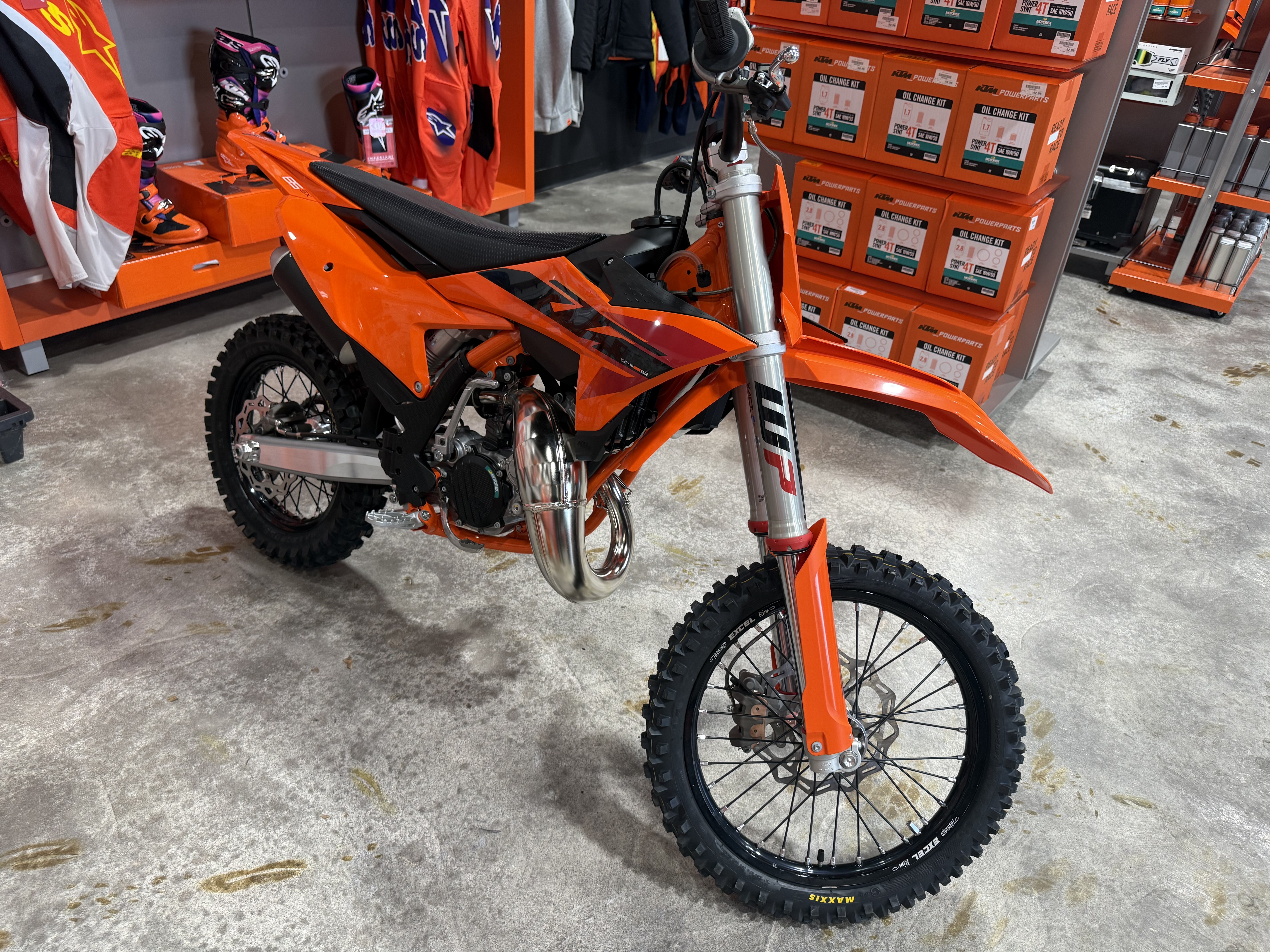 New 2026 KTM SX 85 17/14 Motorcycles in Broken Arrow, OK Outside