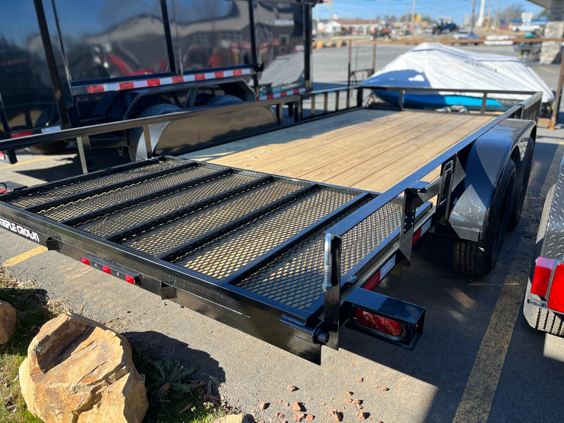 2025 TRIPLE CROWN 7X16 ATV TRAILER | New Trailers for Sale