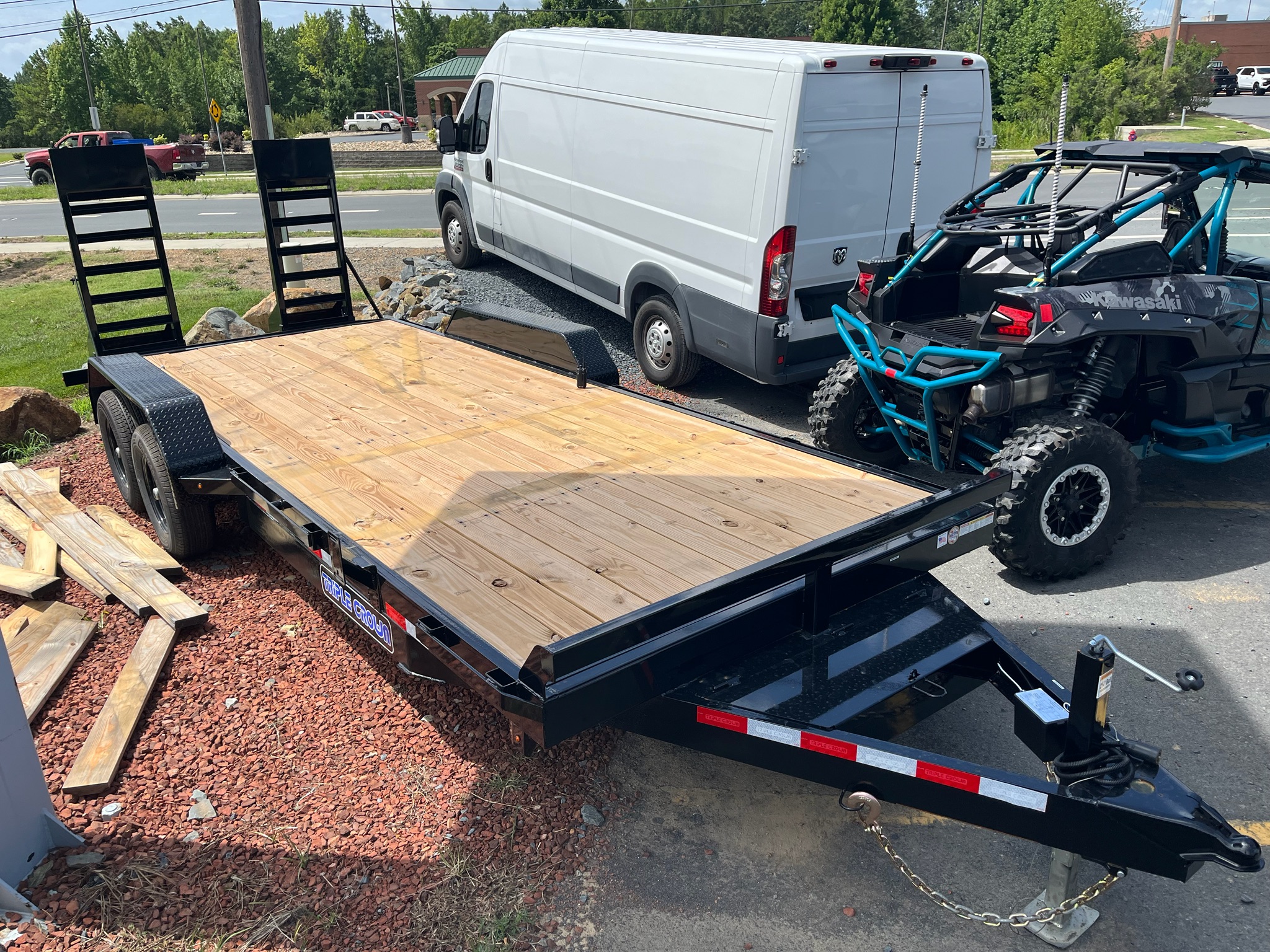 2026 7×20 Car Hauler Trailer photo 3