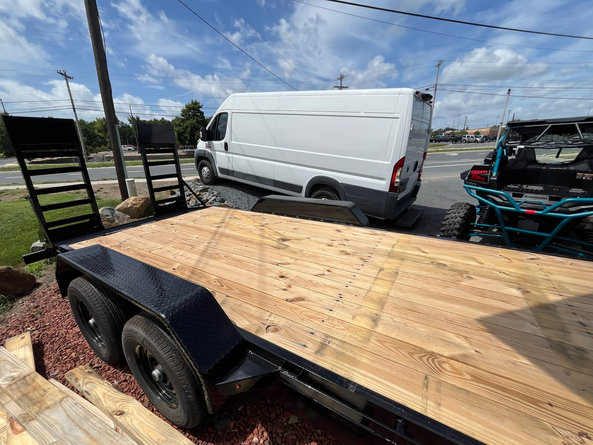2026 7×20 Car Hauler Trailer photo 2