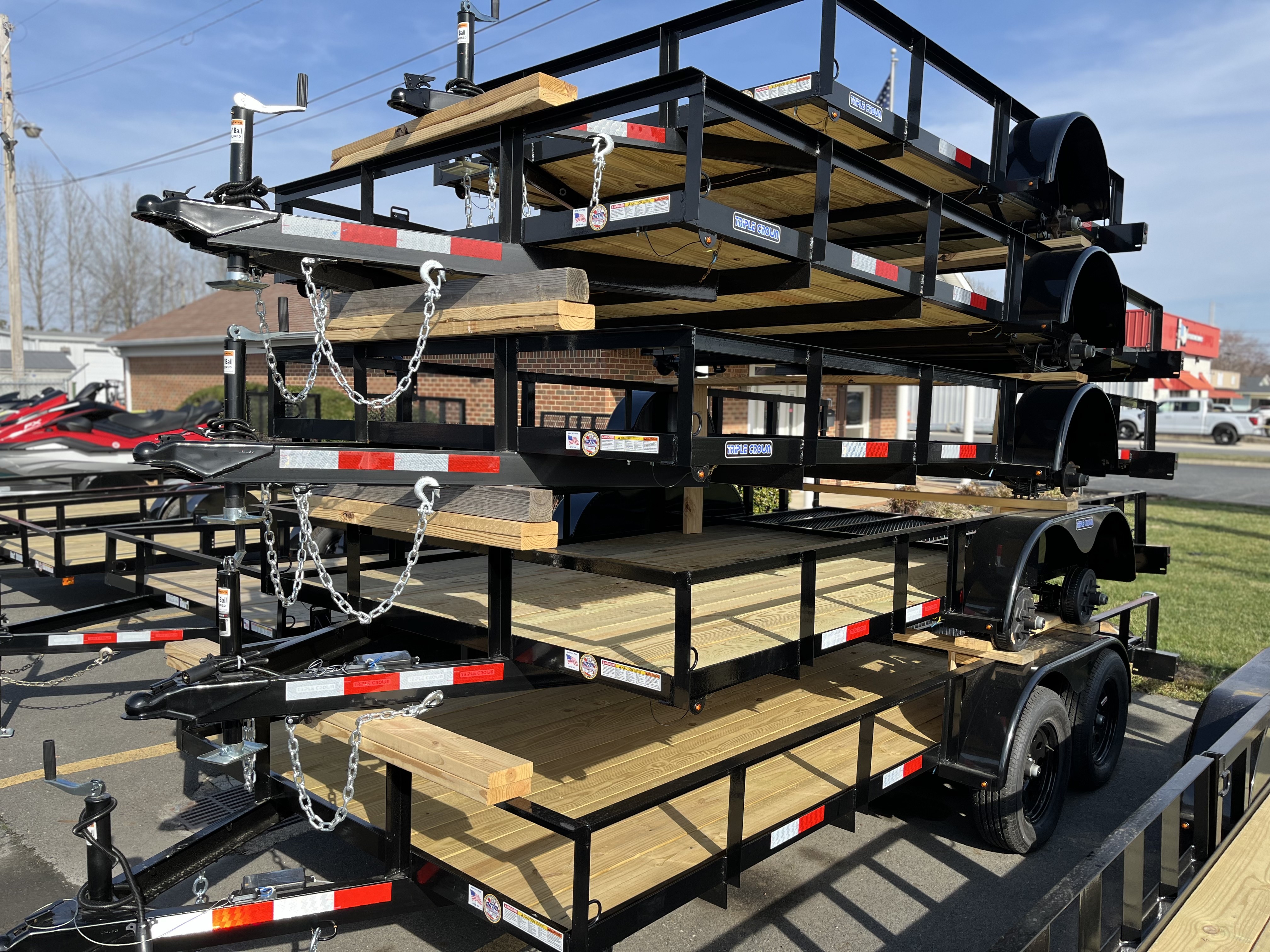 2026 7×16 Utility Trailer