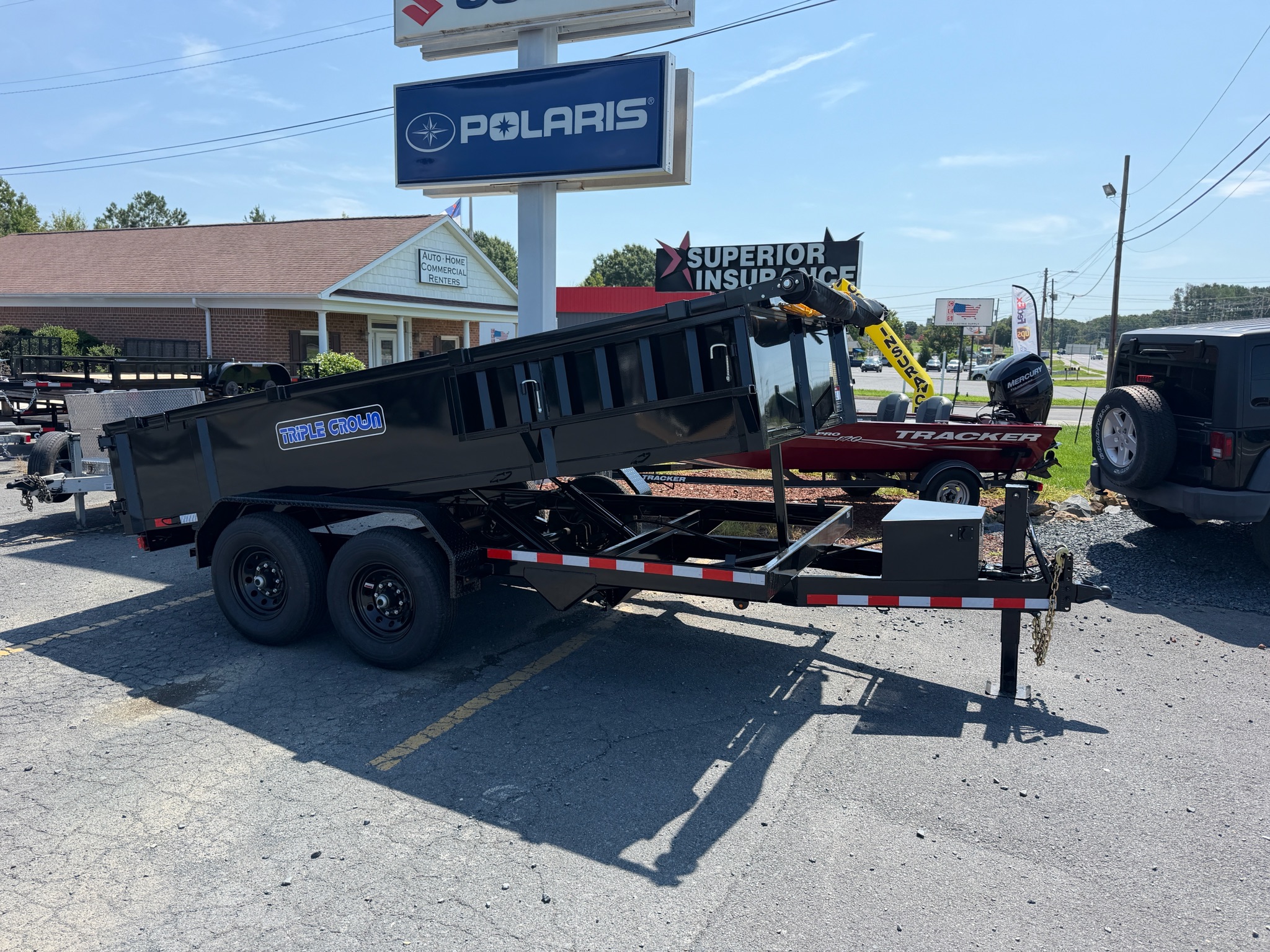 2026 7×14 Dump Trailer photo 3