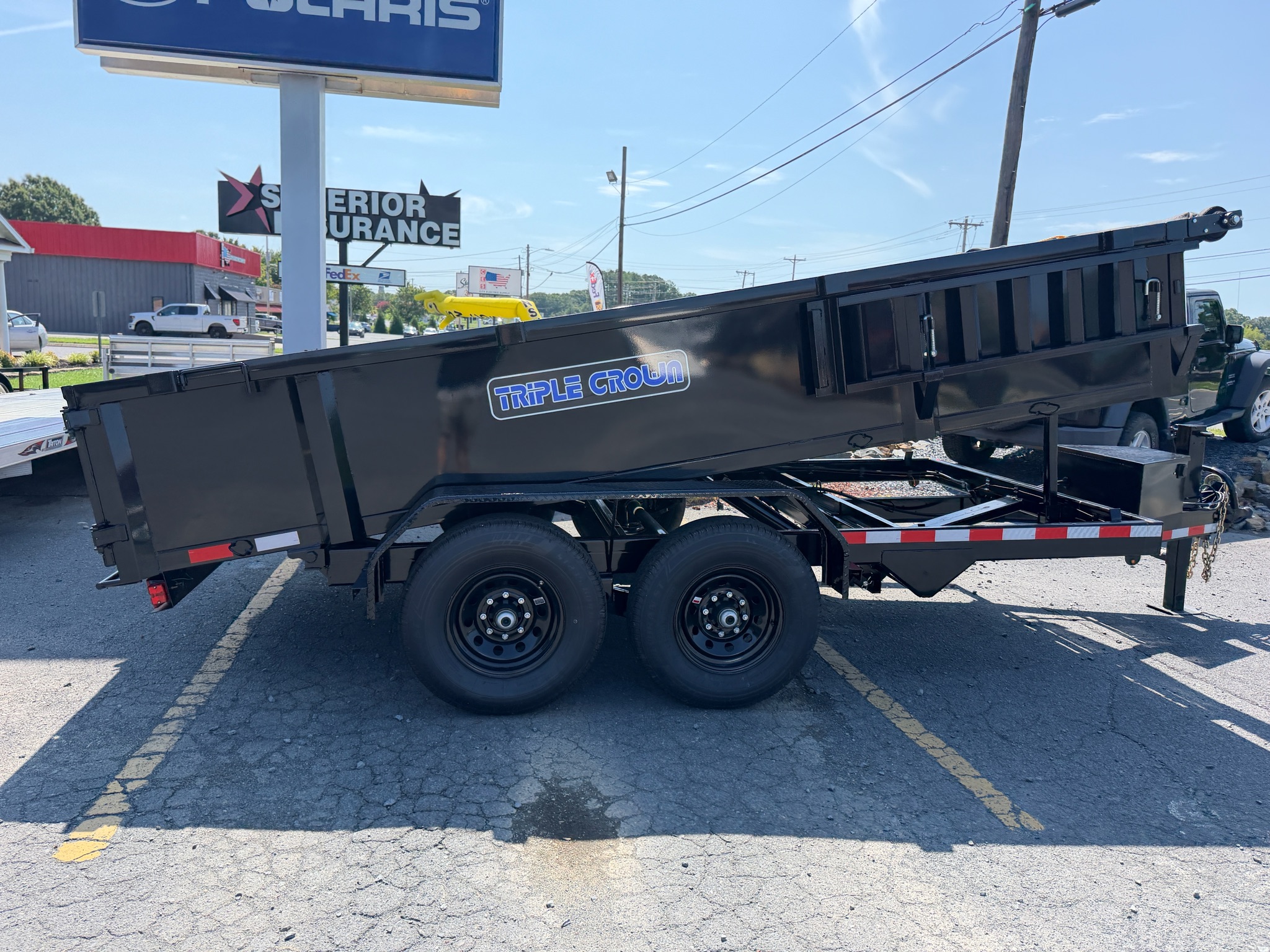 2026 7×14 Dump Trailer photo 2