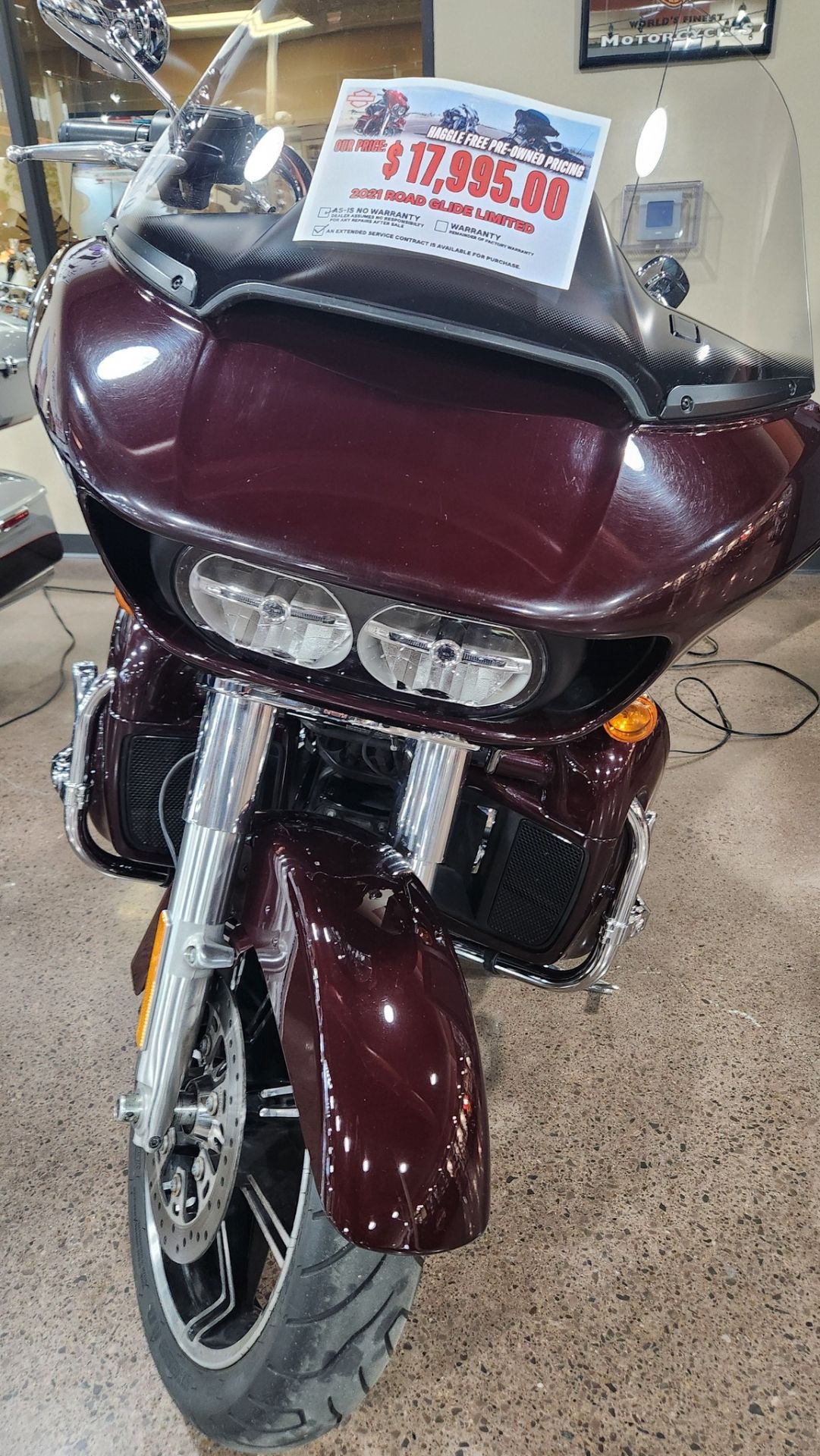 ☆人気☆【Cardinal Red】☆Hawoo-a ba.g☆Black (Silver)☆ Used 2021 Harley-Davidson Road Glide® Limited | Motorcycles