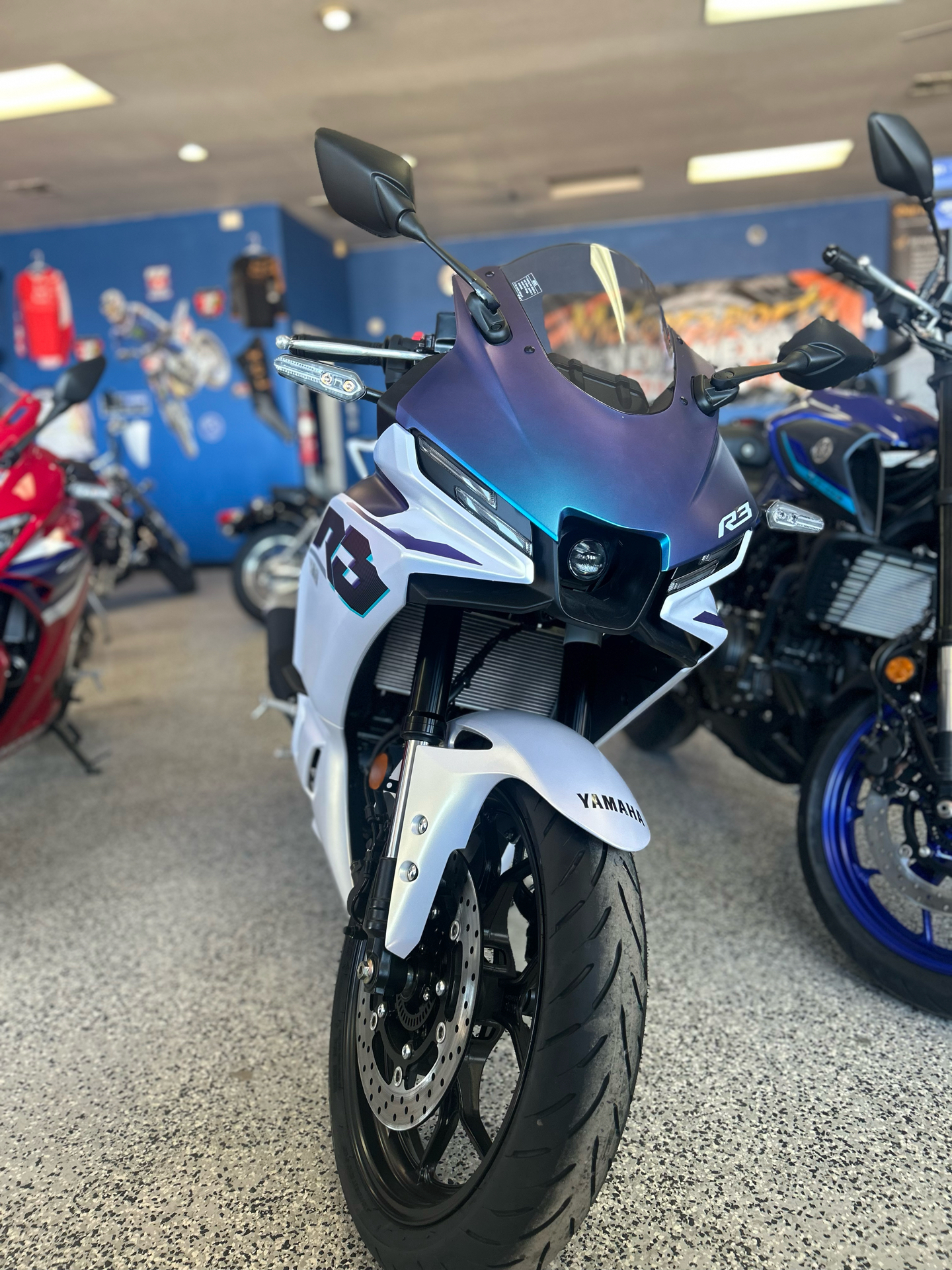 New 2025 Yamaha YZF-R3, New Mexico | Specs, Price, Photos | Lunar White ...