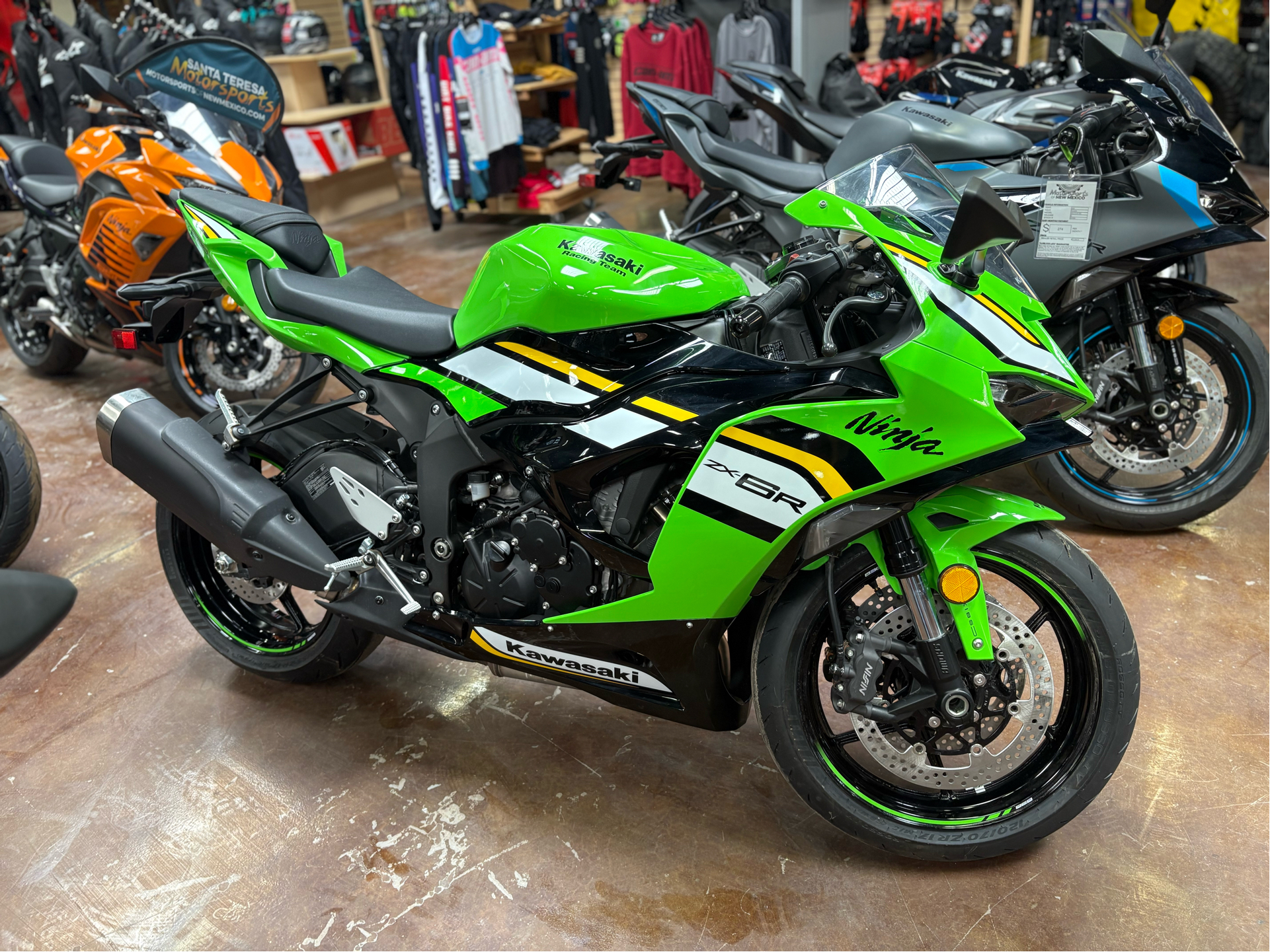 カタズカナイ！ 2025 Kawasaki Ninja ZX-6R KRT Edition ABS, Hicksville NY | New