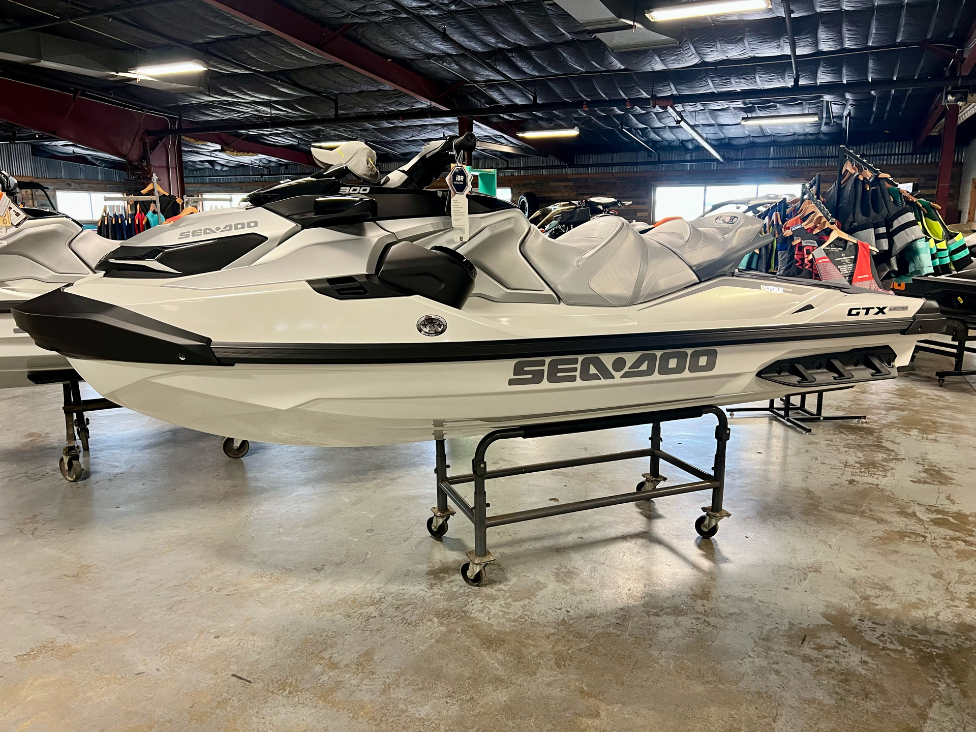 New 2024 Sea-Doo GTX Limited 300 + iDF Tech Package White New 2024 Sea-Doo GTX Limited 300 + iDF Tech Package White