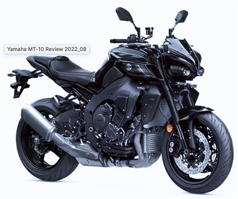 2022 Yamaha MT10 in Long Island City, New York