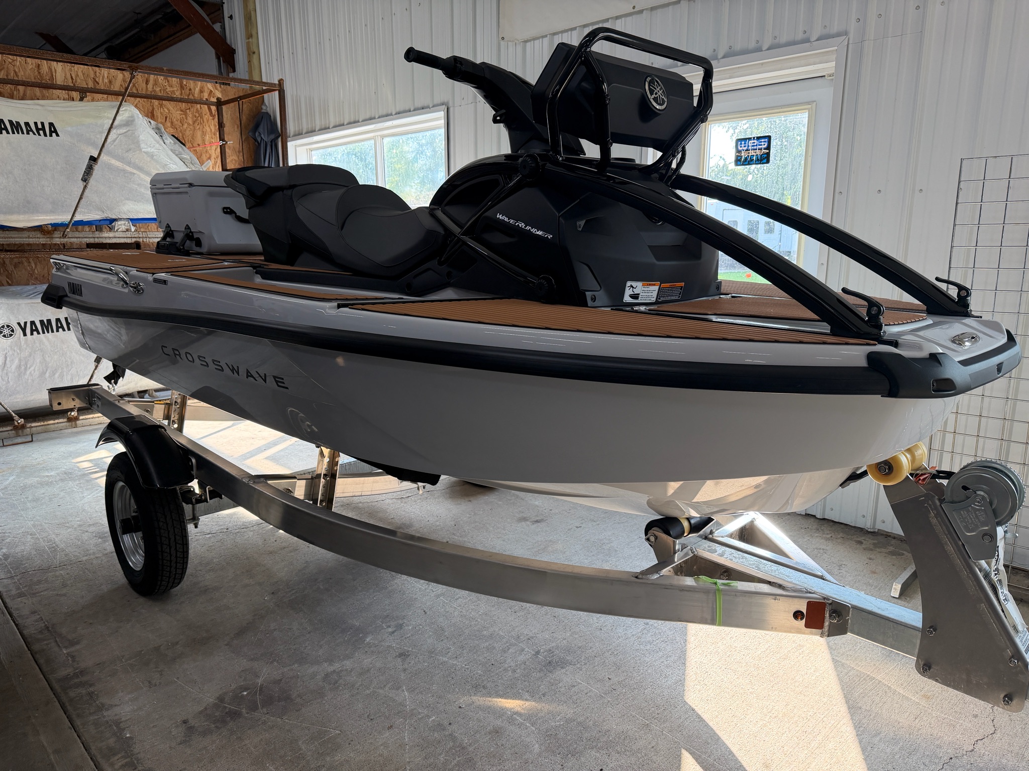 New 2027 Yamaha CrossWave Mist Gray | Watercraft in Celina OH | W1766