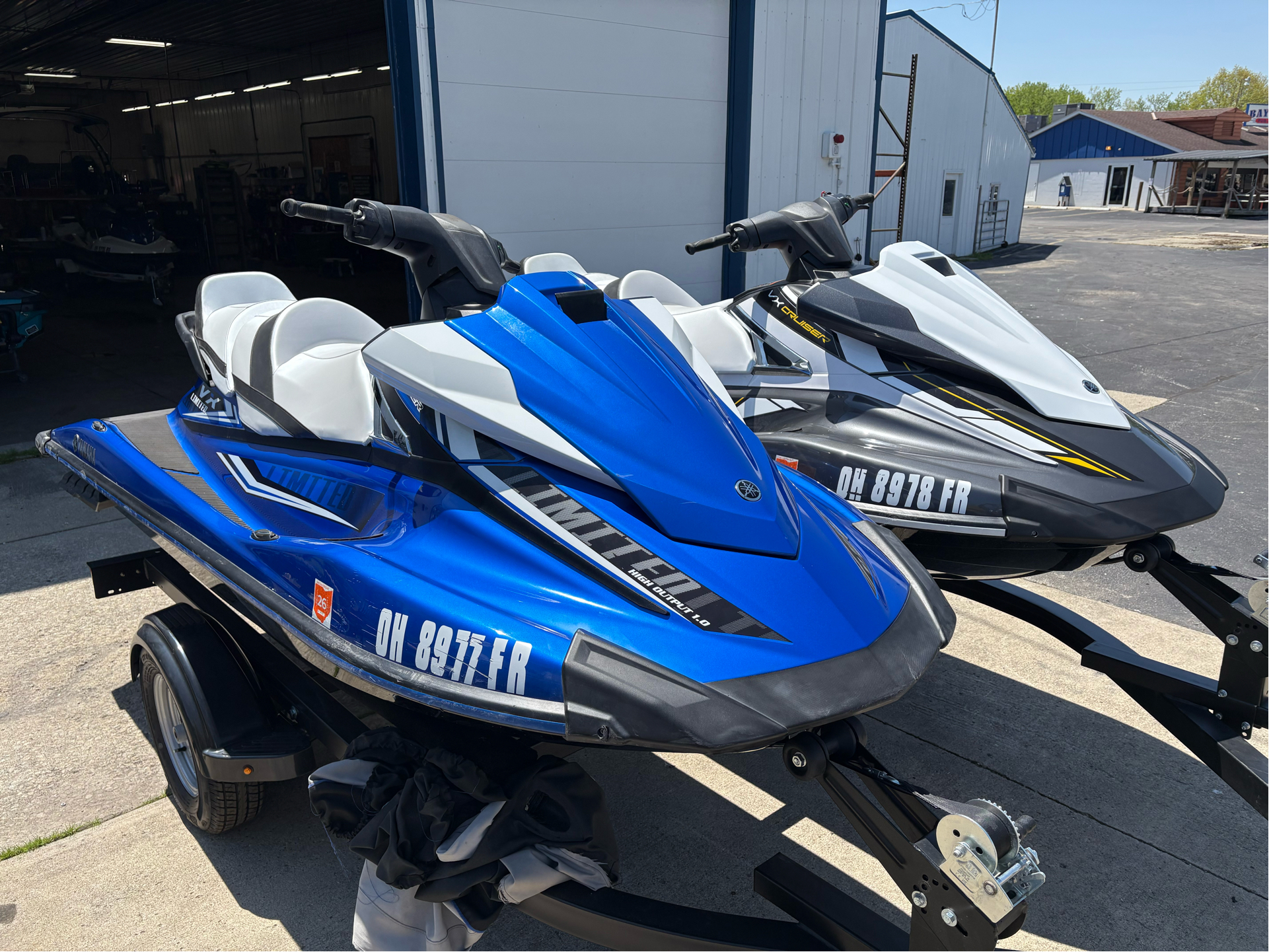 Used 2017 Yamaha VX Limited Azure Blue Metallic | Watercraft in