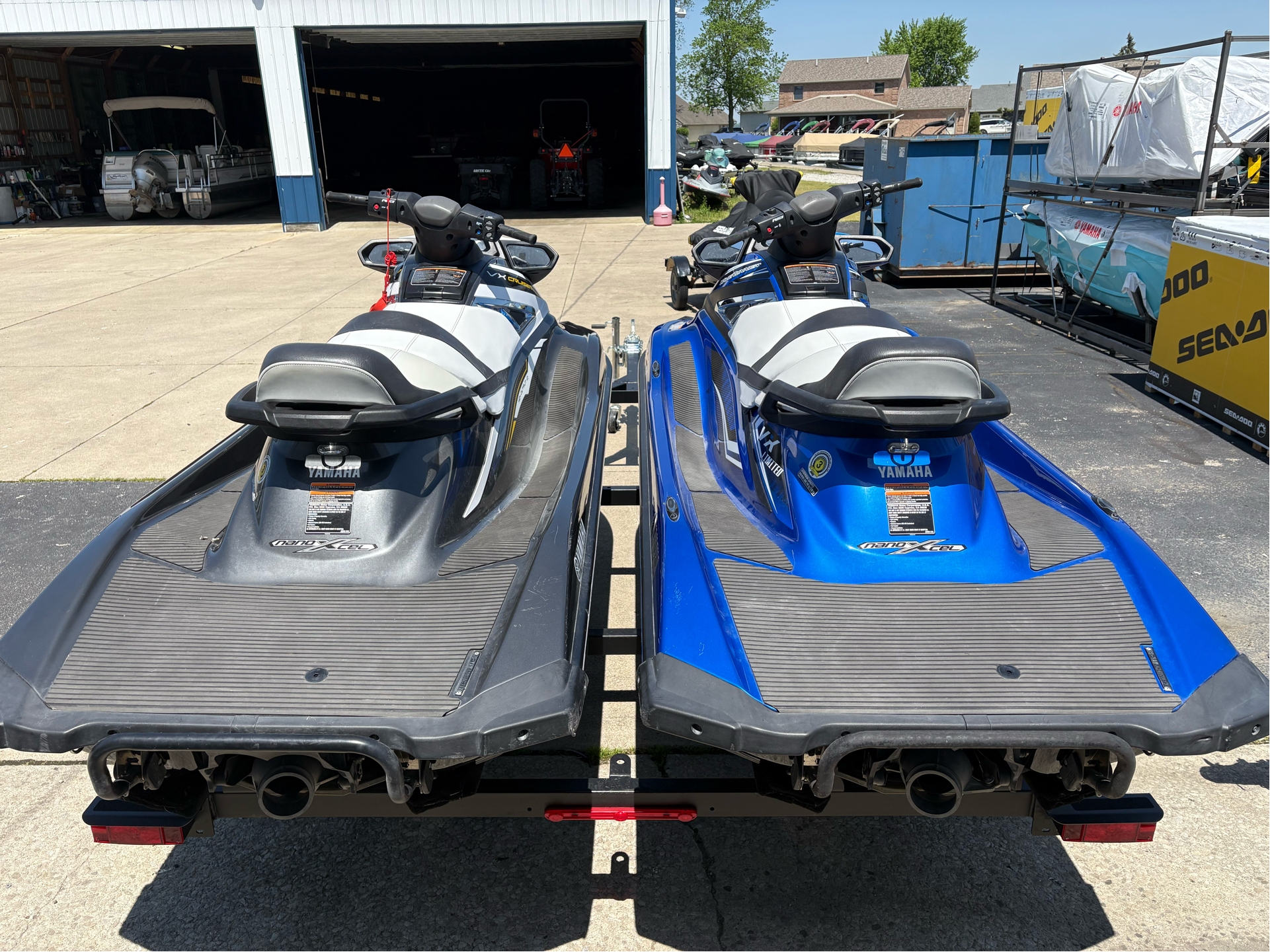 Used 2017 Yamaha VX Limited Azure Blue Metallic | Watercraft in