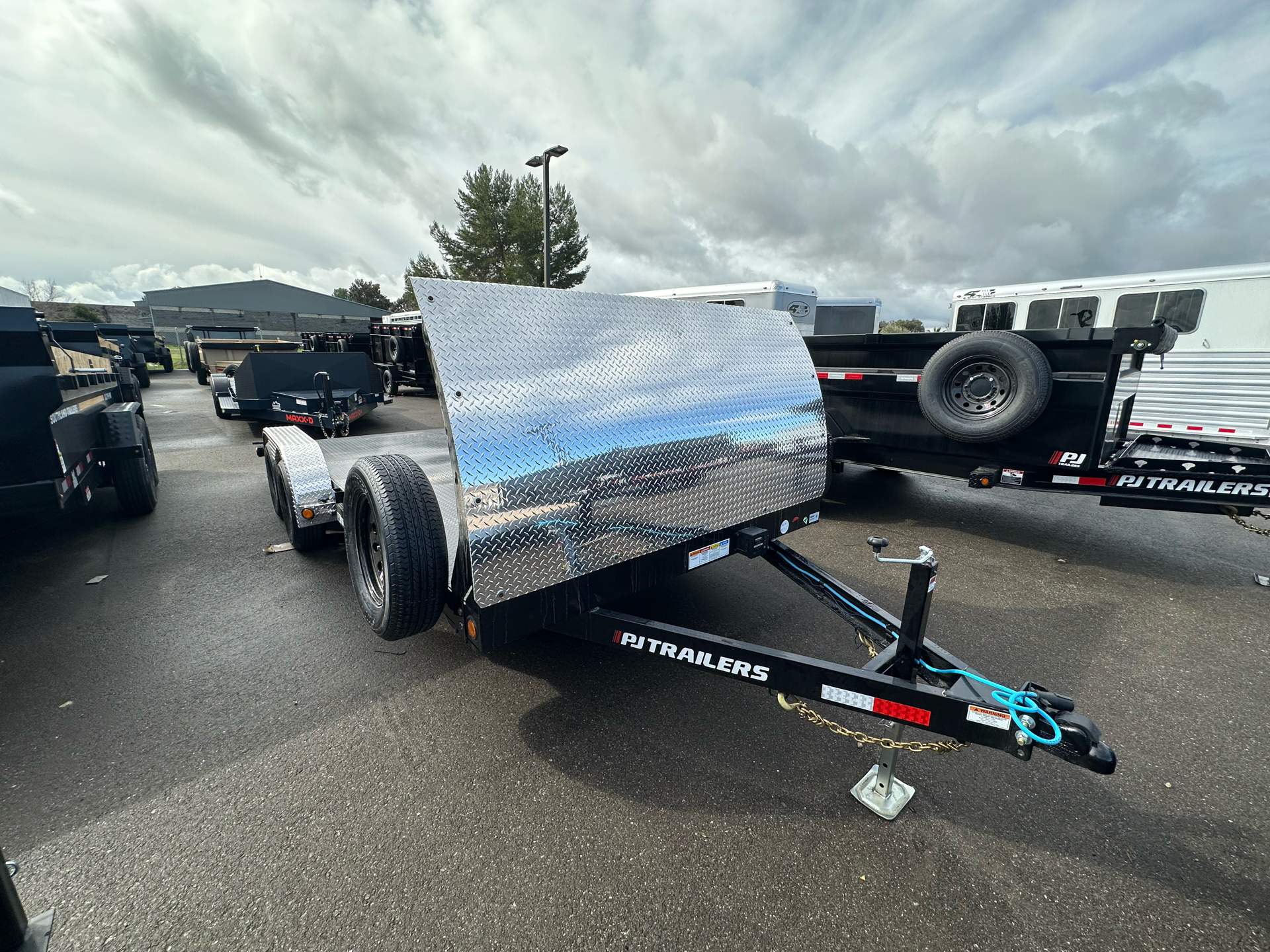 2025 PJ Trailers 7X18 STEEL DECK CAR HAULER CH in Paso Robles, California - Photo 4