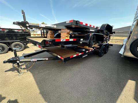 2025 IRON PANTHER TRAILERS 7x16 ECONO CAR HAULER CH601 7K in Paso Robles, California - Photo 1