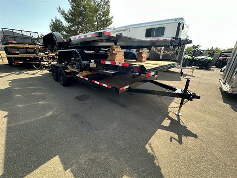 2025 IRON PANTHER TRAILERS 7x16 ECONO CAR HAULER CH601 7K in Paso Robles, California - Photo 2