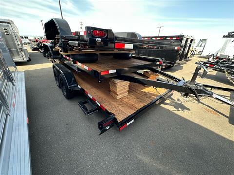 2025 IRON PANTHER TRAILERS 7x16 ECONO CAR HAULER CH601 7K in Paso Robles, California - Photo 4