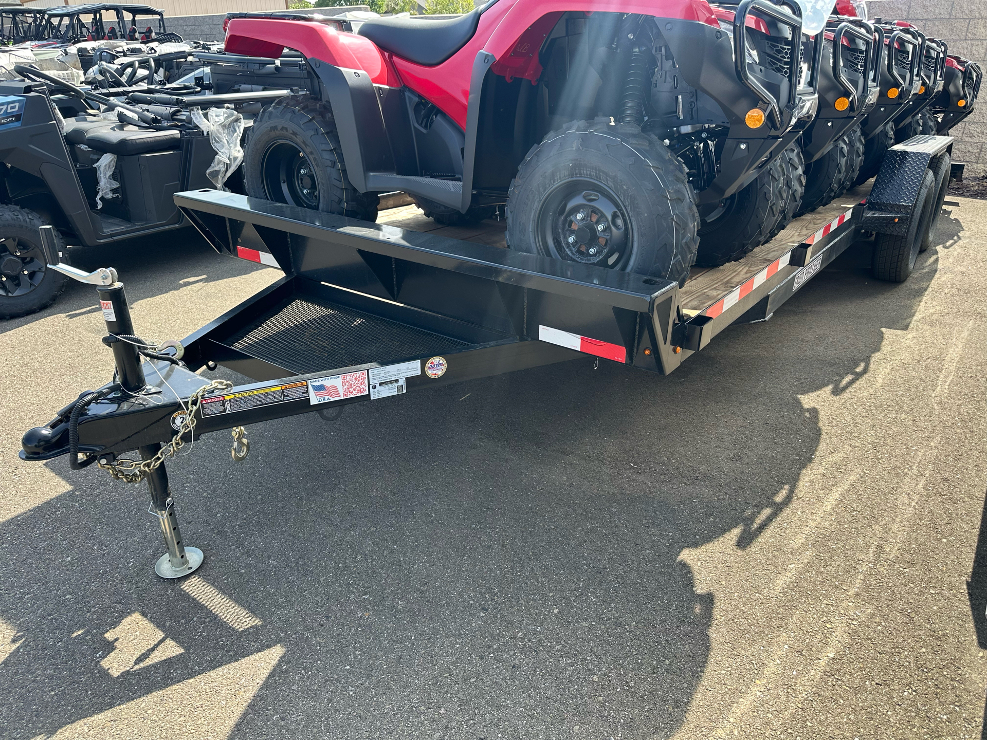 2025 IRON PANTHER TRAILERS 7x20 7K TA Utility CH094 in Paso Robles, California - Photo 2