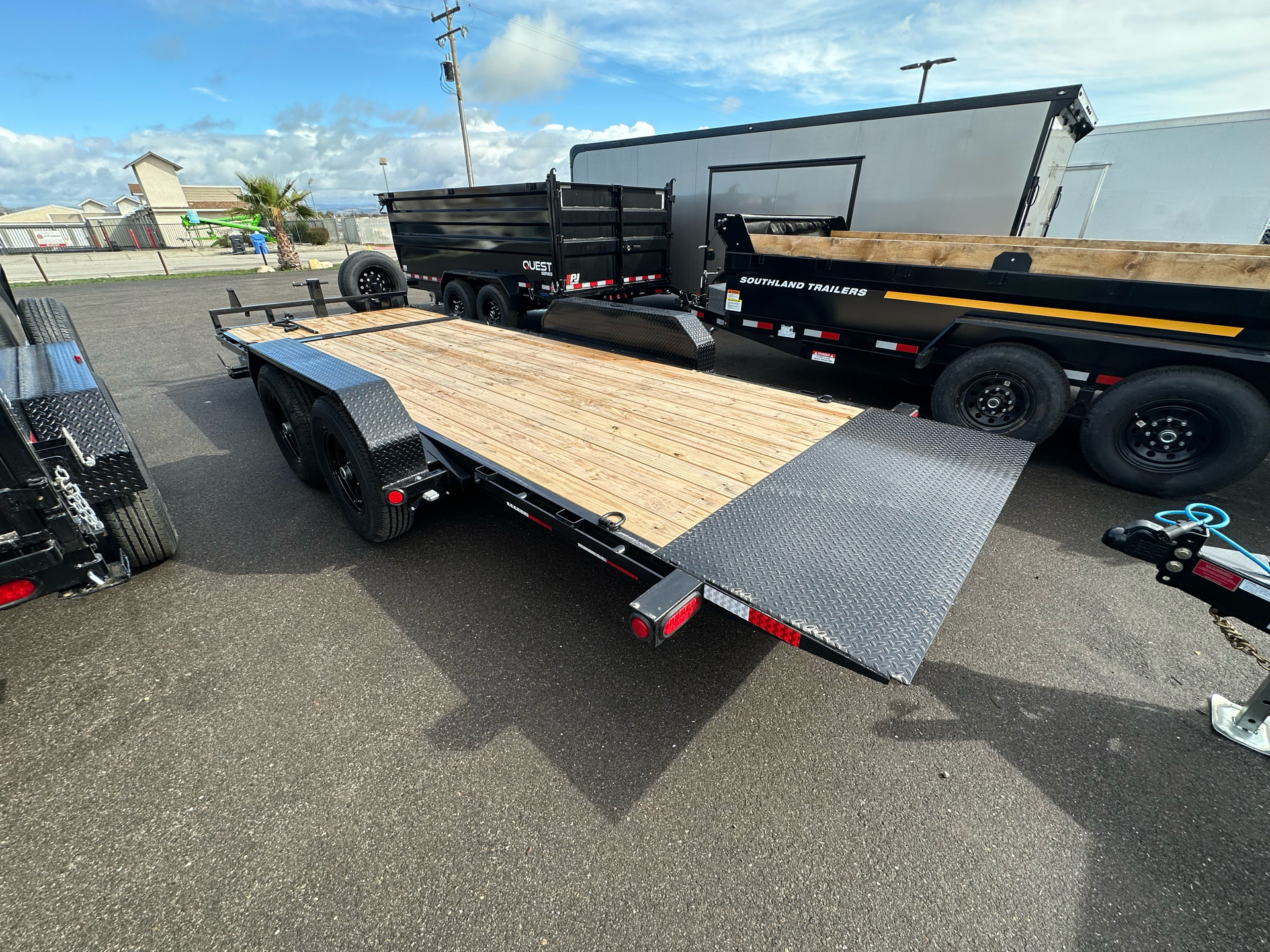 2025 PJ Trailers 7X20 T6 6" 14k Channel Equipment Tilt in Paso Robles, California - Photo 3